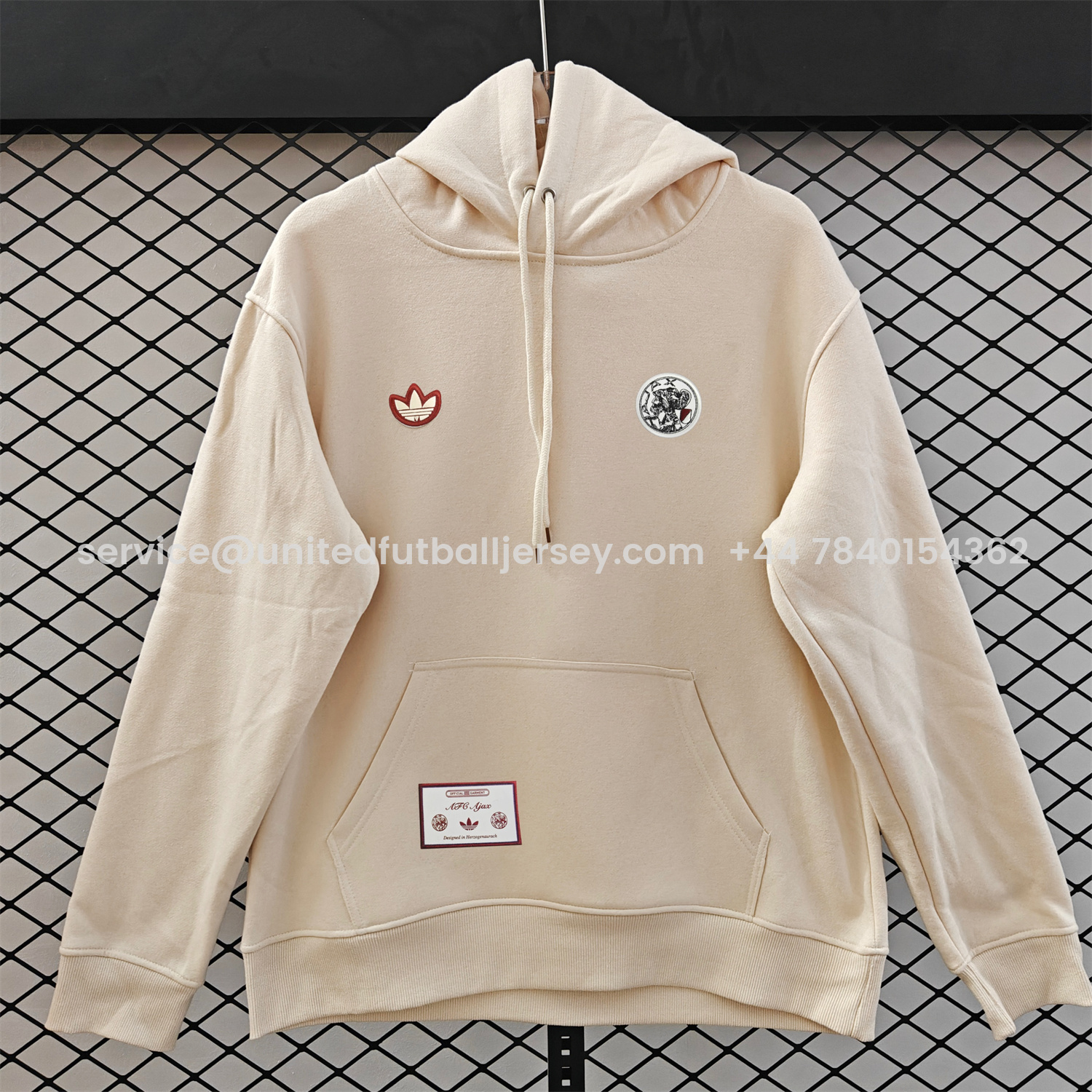 foot-Ajax 25-26 Originals Terrace Icon Unisex Pullover Hoodie