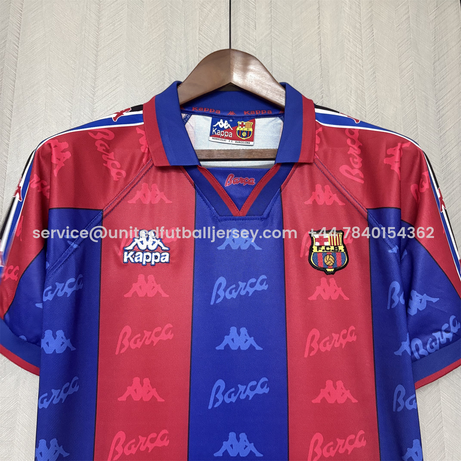 foot-Retro Barcelona 1995-97 Home Jersey