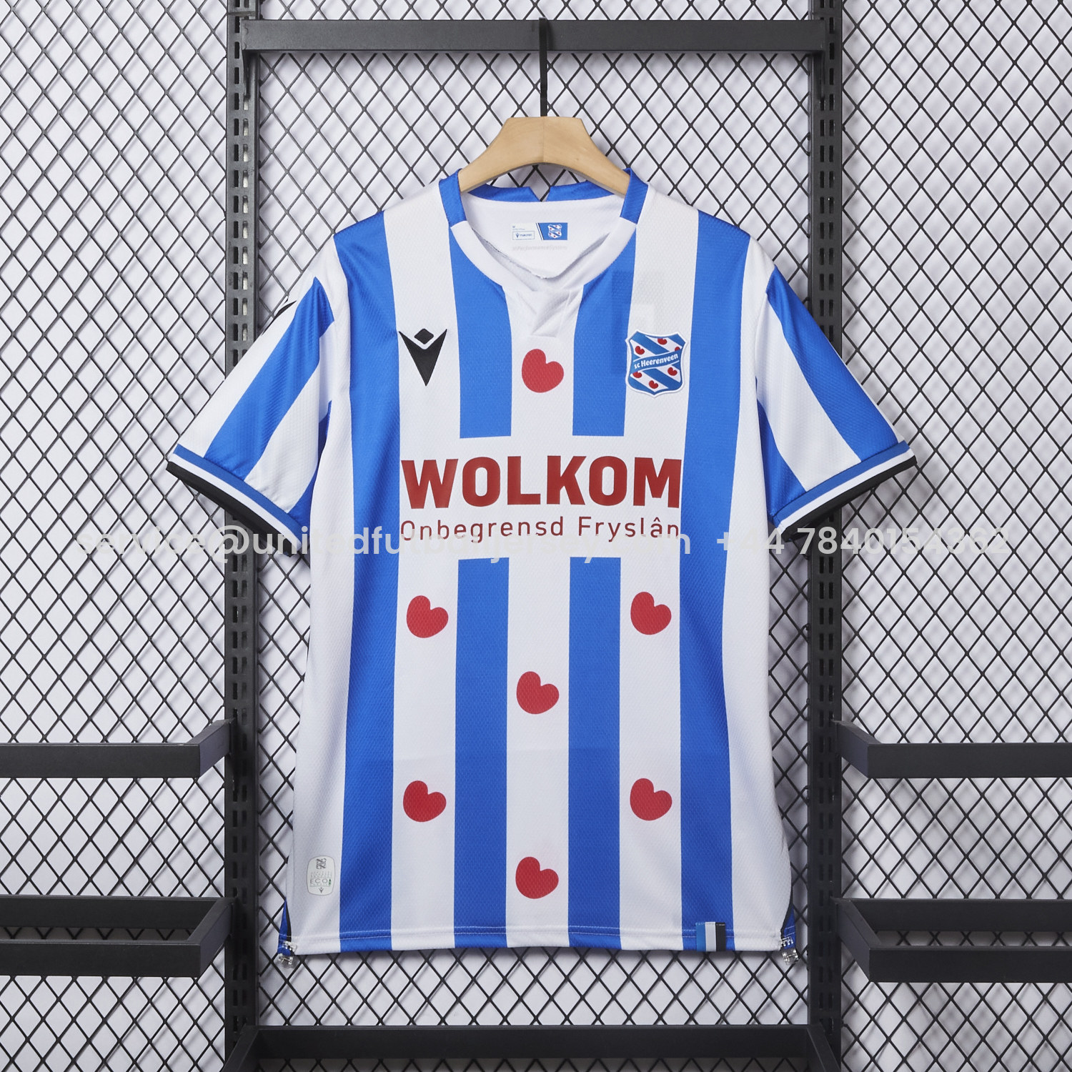 foot-SC Heerenveen 25-26 Home Jersey - Fans Version