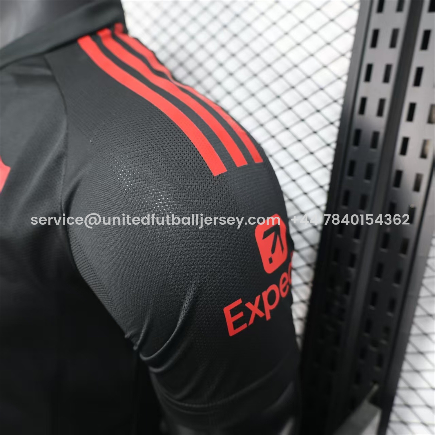 foot-Liver.pool 25-26 Black Special Whit Red Sponsor Jersey - Player Version