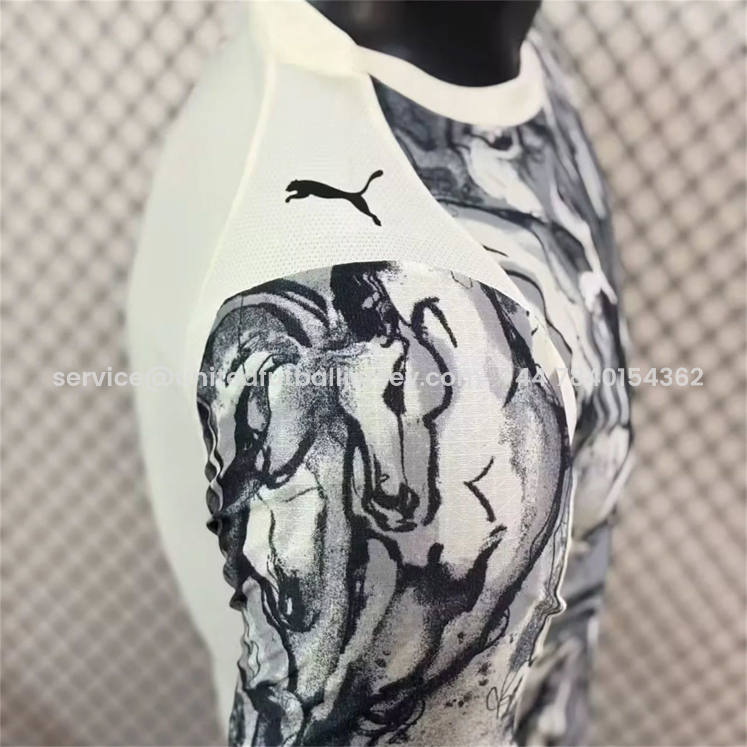 foot-Manchester City 25-26 Year of the Horse Ink Painting Special Jersey - Player Version