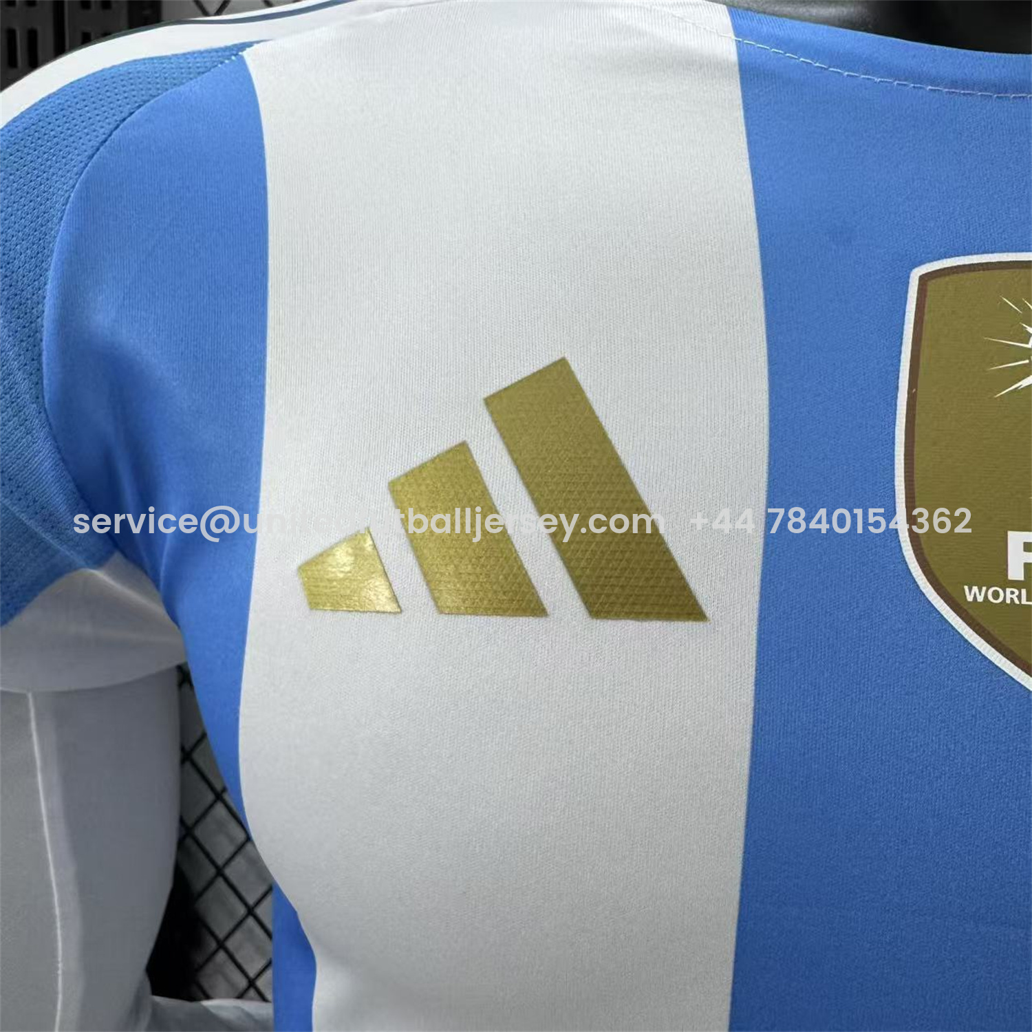 foot-Argentina 2024 Home Long Sleeves Jersey - Player Version