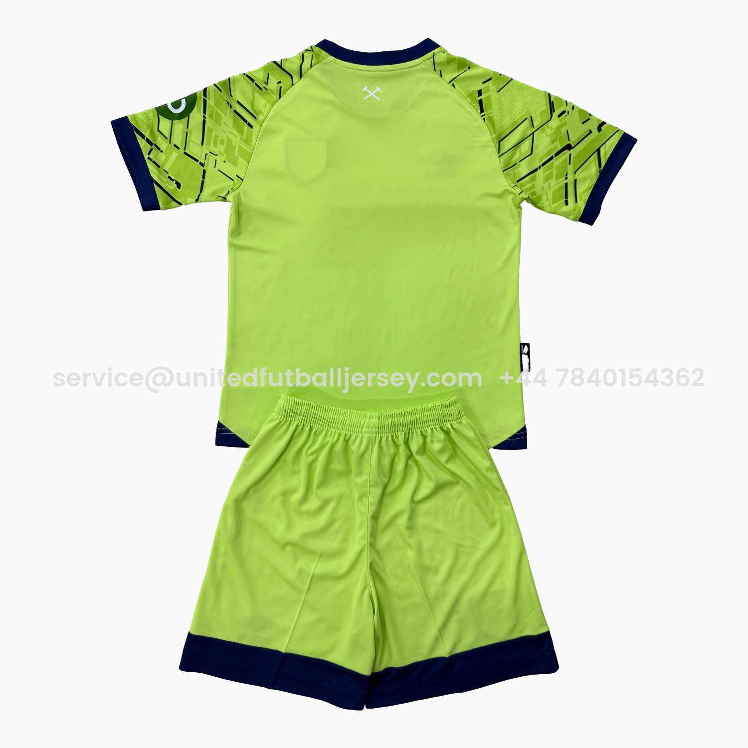 foot-West Ham United 25-26 Green Goalkeeper Kids Kit