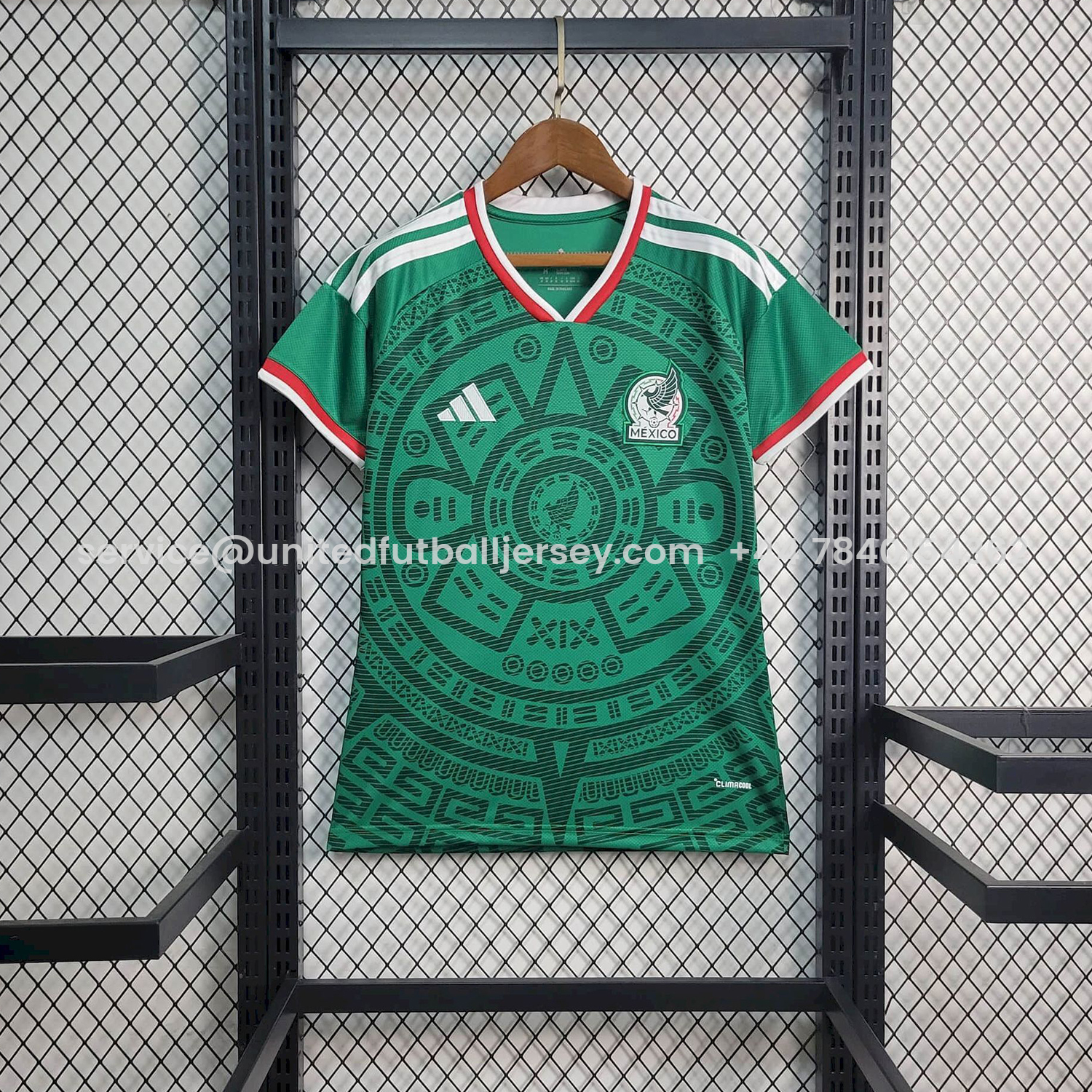 foot-Women's Mexico 2026 Home Jersey - Fans Version