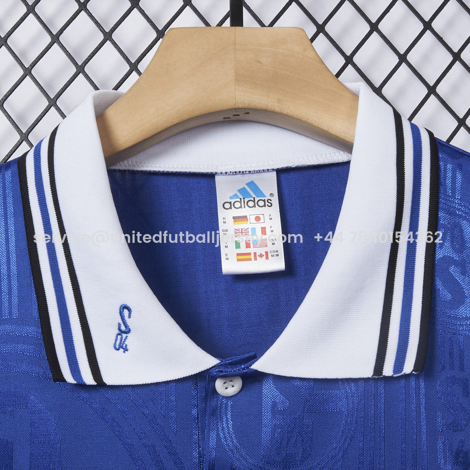 foot-Retro Schalke 04 1996-97 Home Jersey