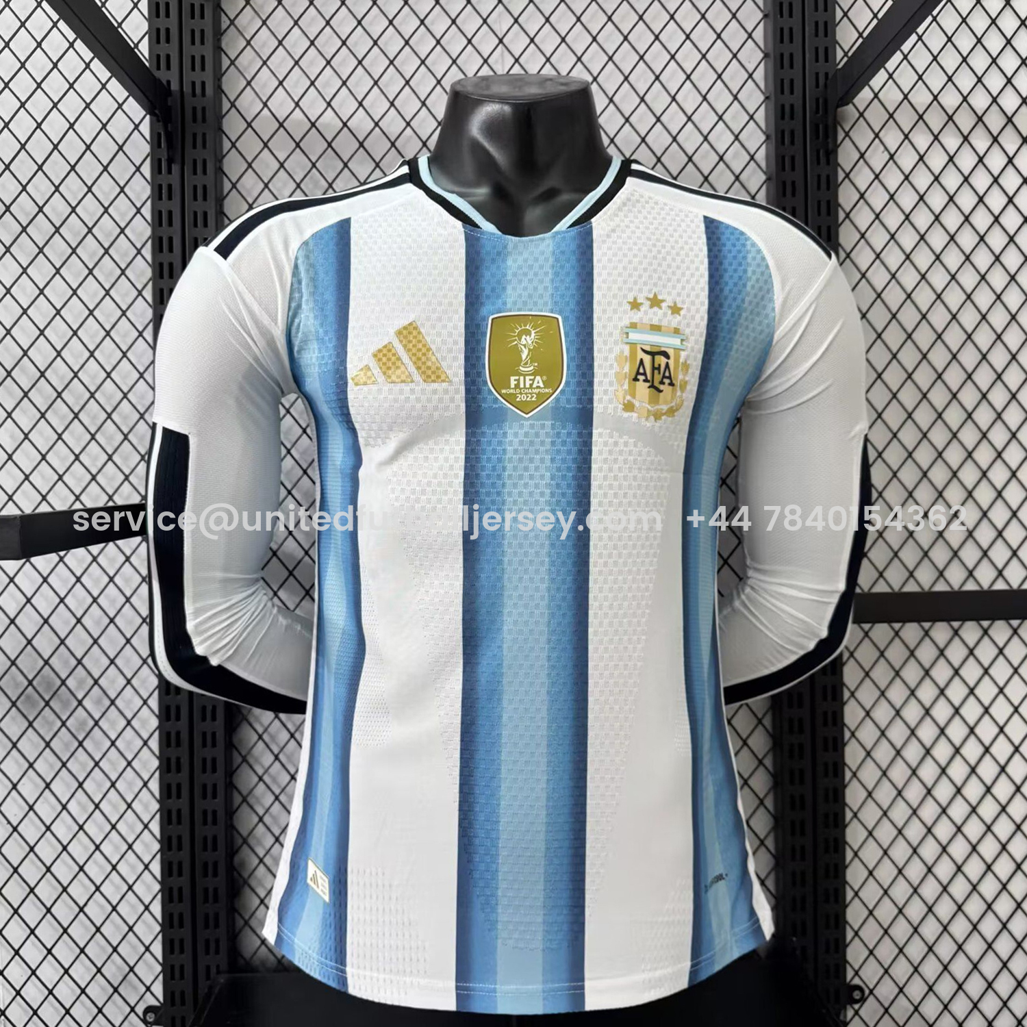 foot-Argentina 2026 Home Long Sleeves Jersey - Player Version