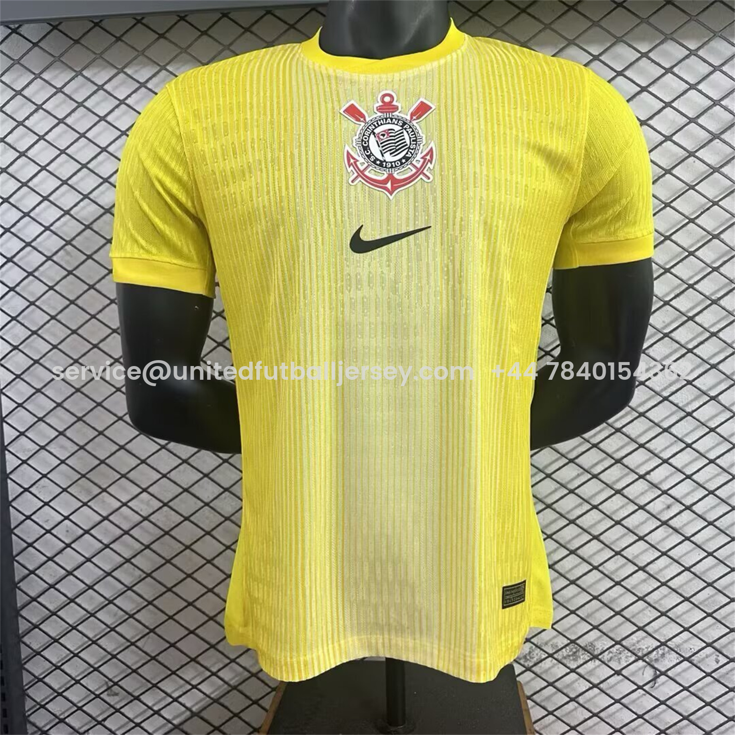 foot-Corinthians 25-26 Goalkeeper Yellow Jersey - Player Version