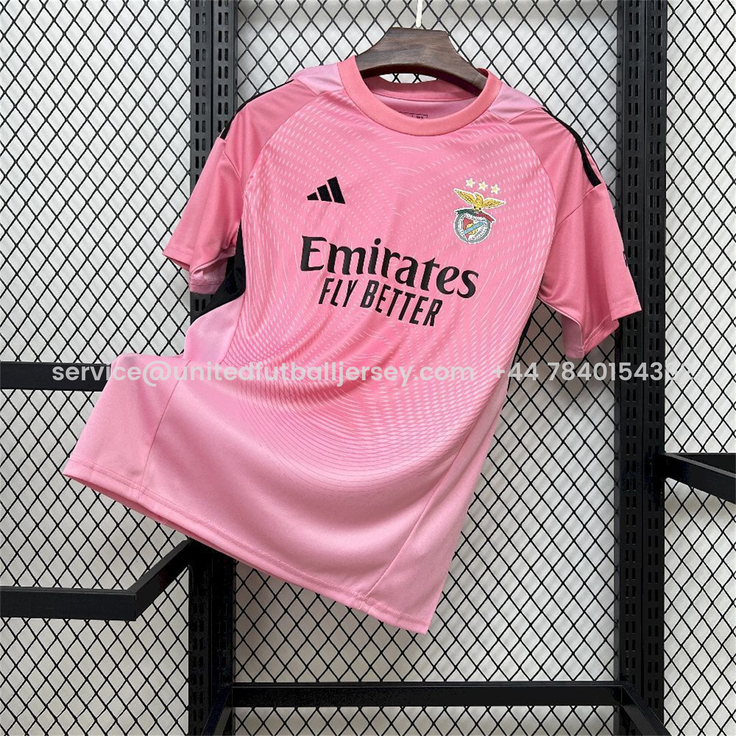 foot-Benfica 25-26 Pink Goalkeeper Jersey - Fans Version