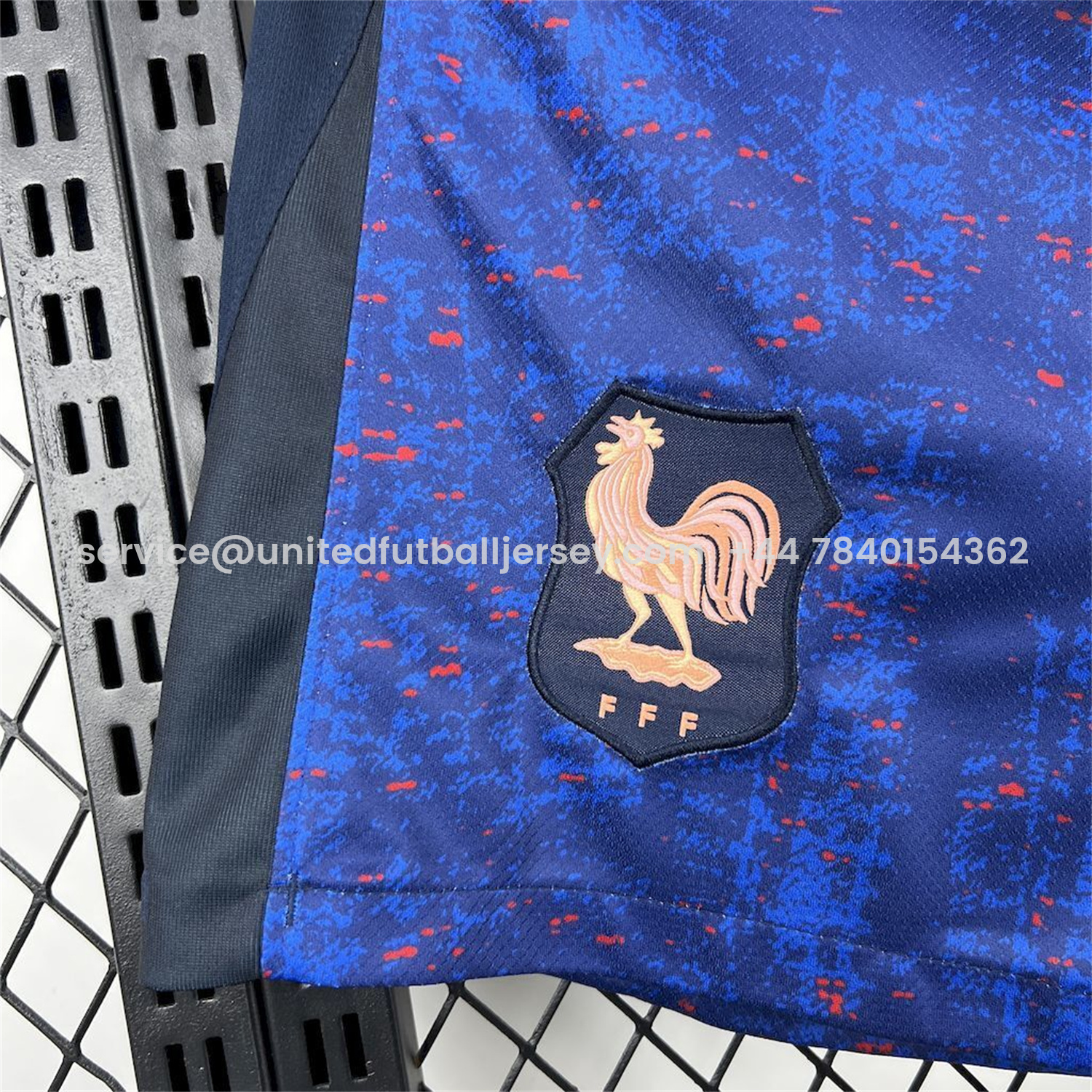foot-France 2026 Home Blue Shorts - Fans Version