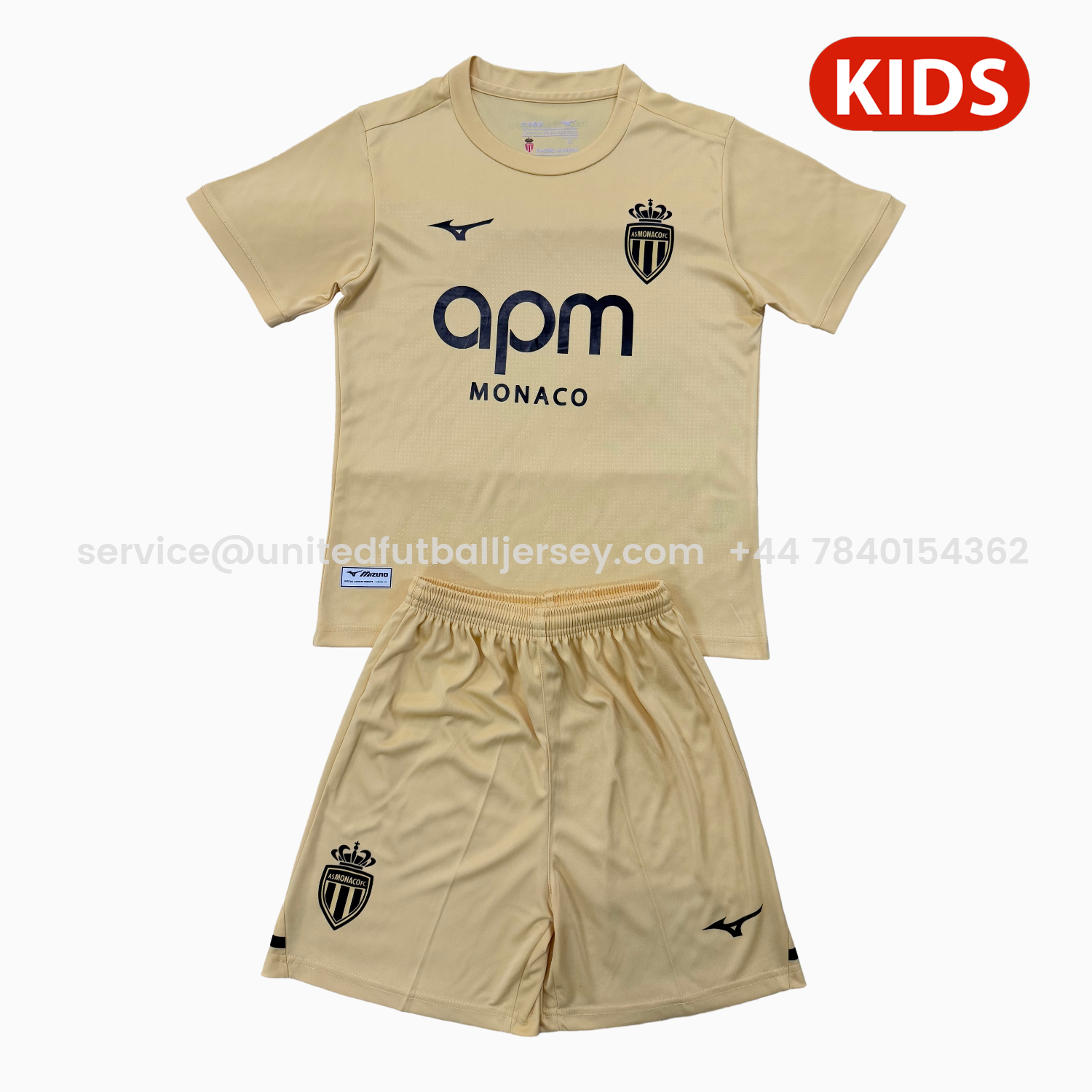 foot-AS Monaco 25-26 Third Kids Kit