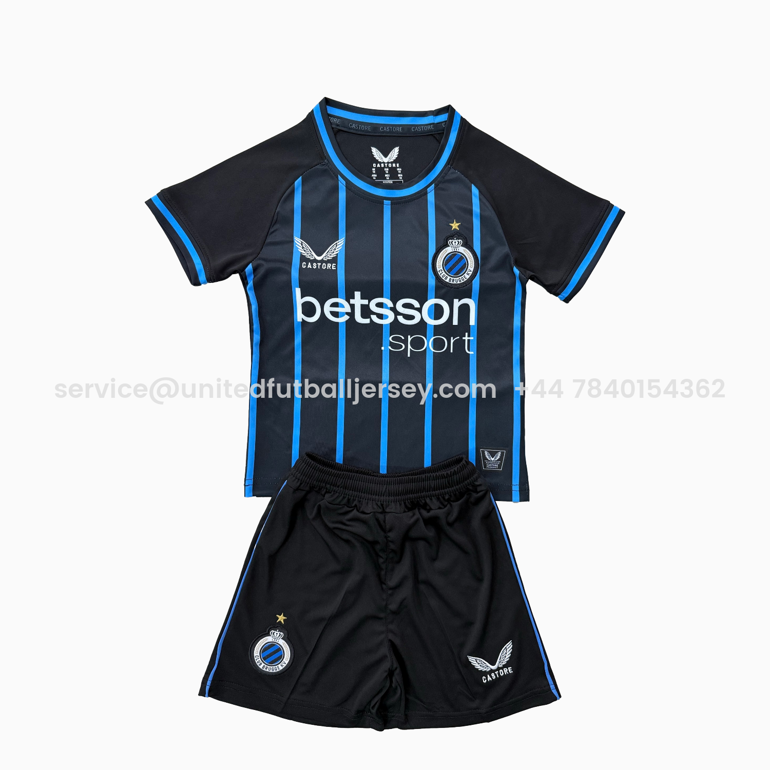 foot-Club Brugge 25-26 Home Men's Adult Jersey Set - Fans Version