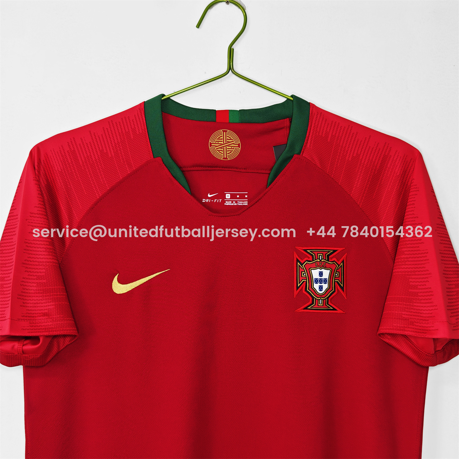 foot-Retro Portugal 2018 Home Jersey