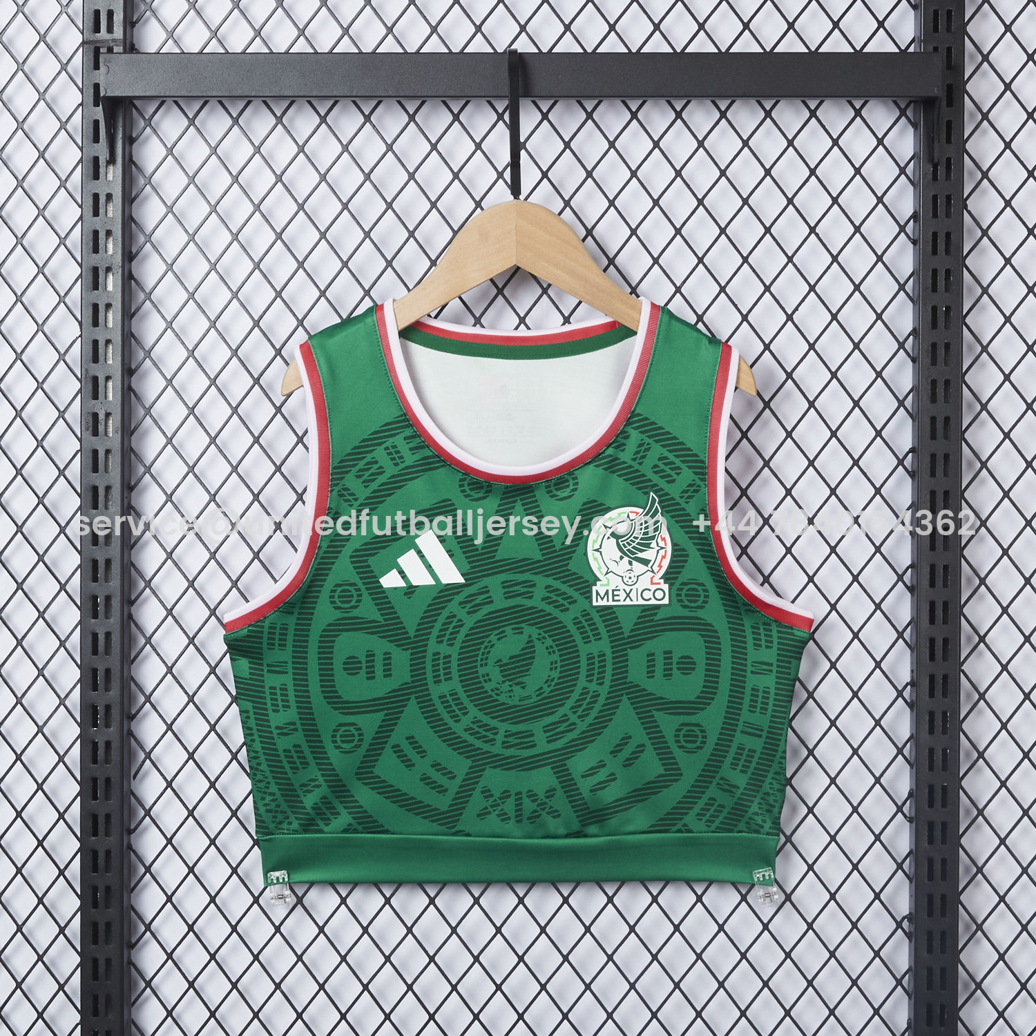 foot-Women's Mexico 2026 Home Yoga Vest