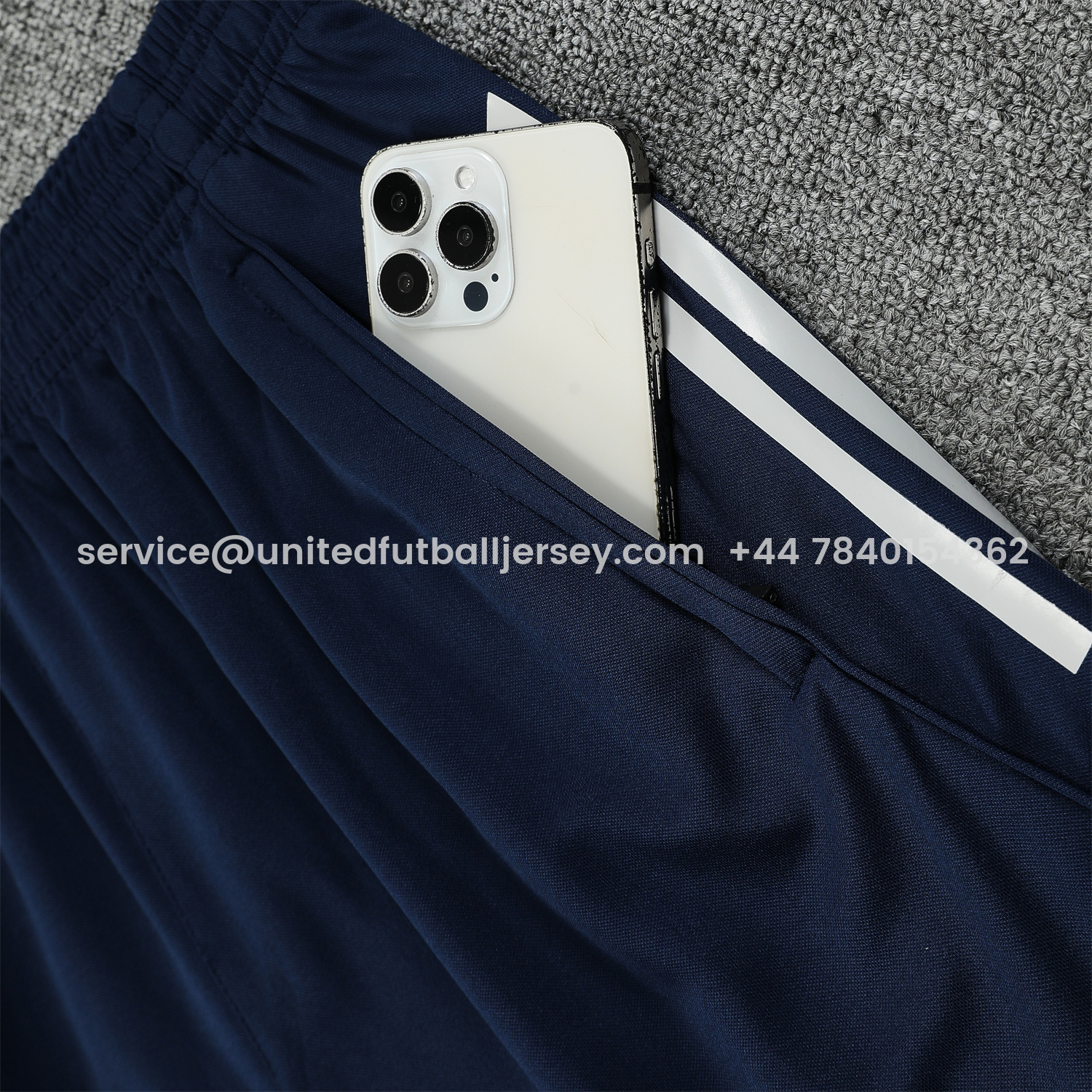 foot-Arsenal 25-26 Vest Training Set - Deep Blue Vest and Shorts