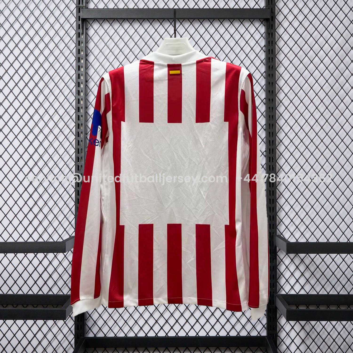 foot-Atletico Madrid 25-26 Home Long Sleeves Jersey - Fans Version