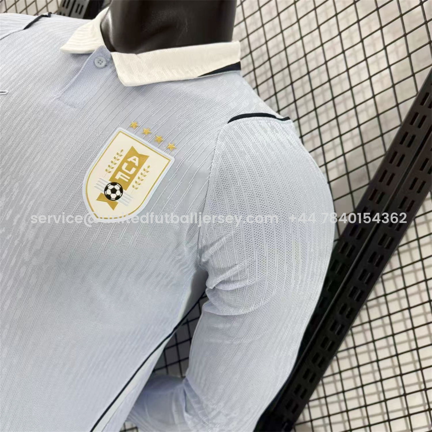 foot-Uruguay 2026 Home Long Sleeves Jersey - Player Version