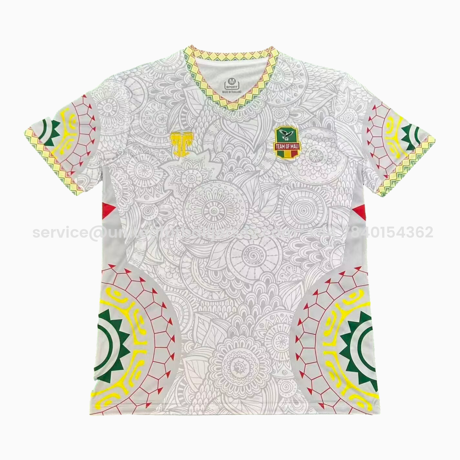 foot-Mali 25-26 White Special Jersey - Fans Version