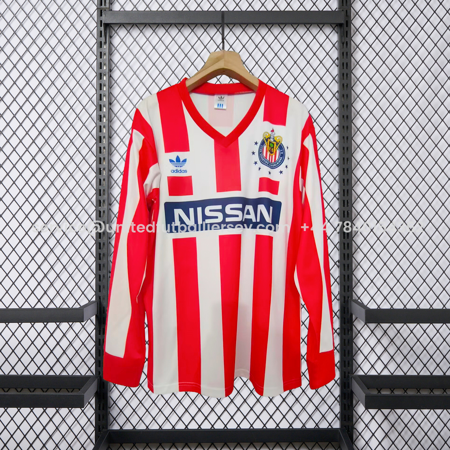 foot-Retro Chivas de Guadalajara 1990-91 Home Long Sleeves Jersey