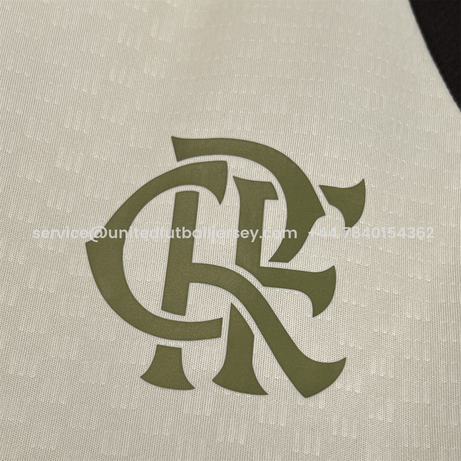 foot-Flamengo 25-26 Cream Black Special Jersey - Fans Version