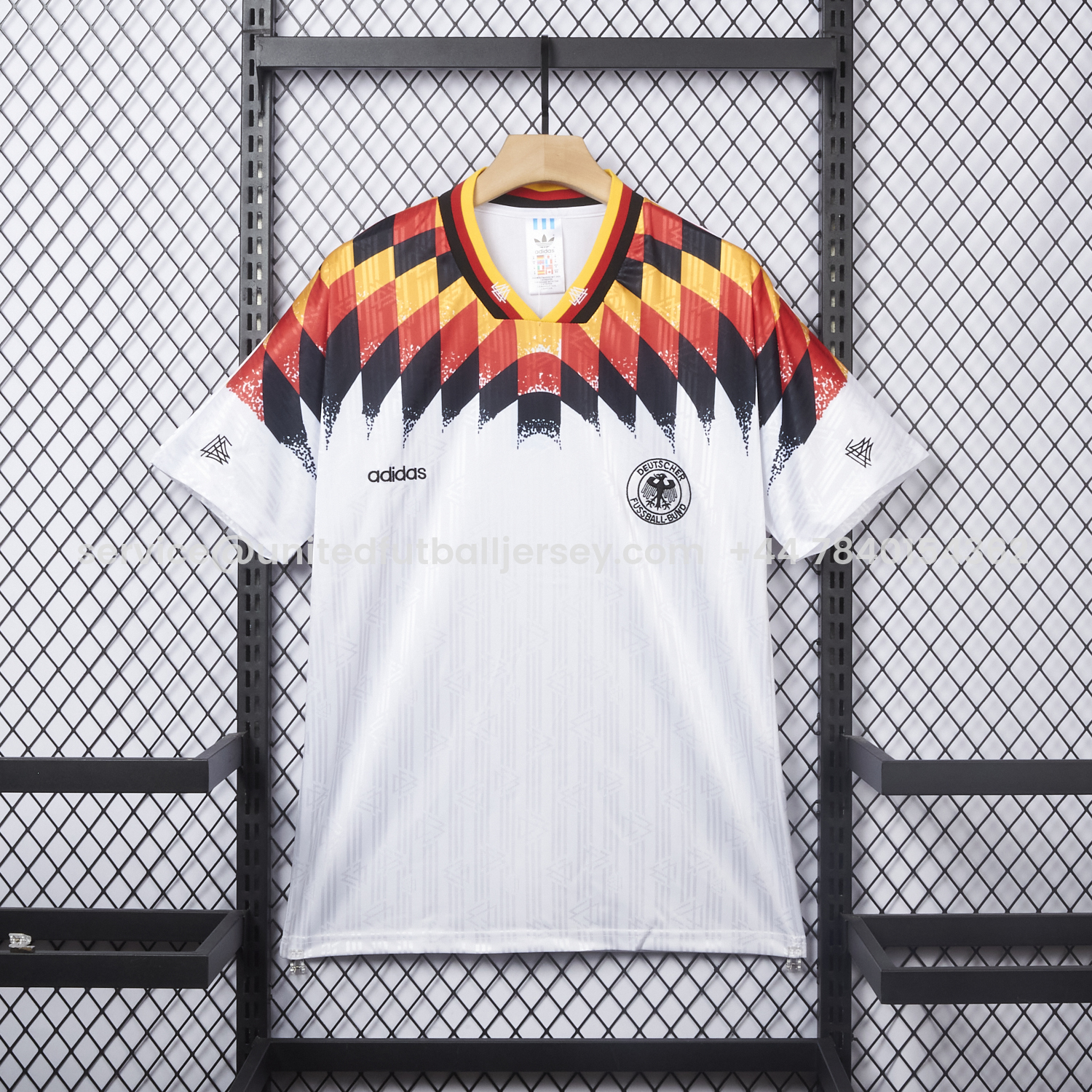 foot-Retro Germany 1994 Home Stadium Jersey