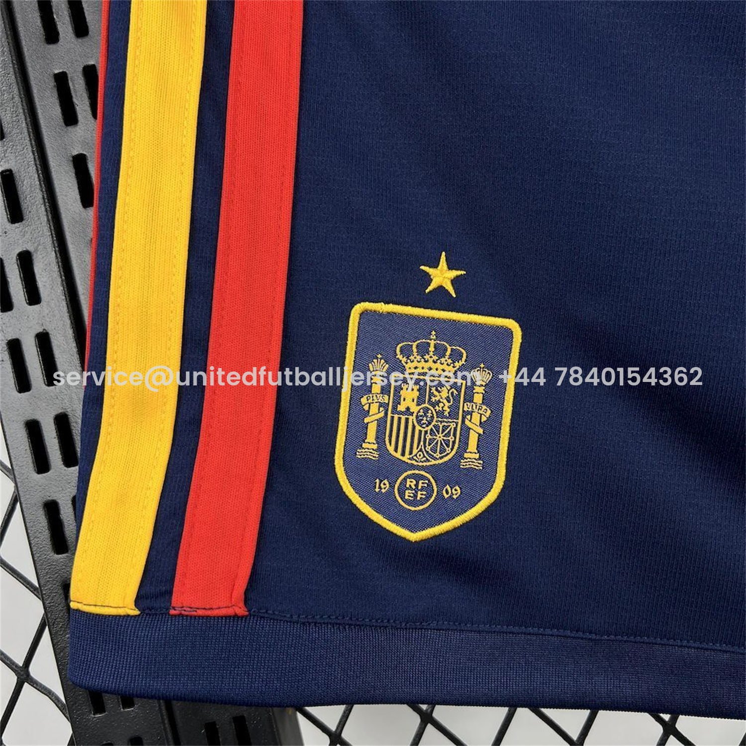 foot-Spain 2026 Home Dark Blue Shorts - Fans Version