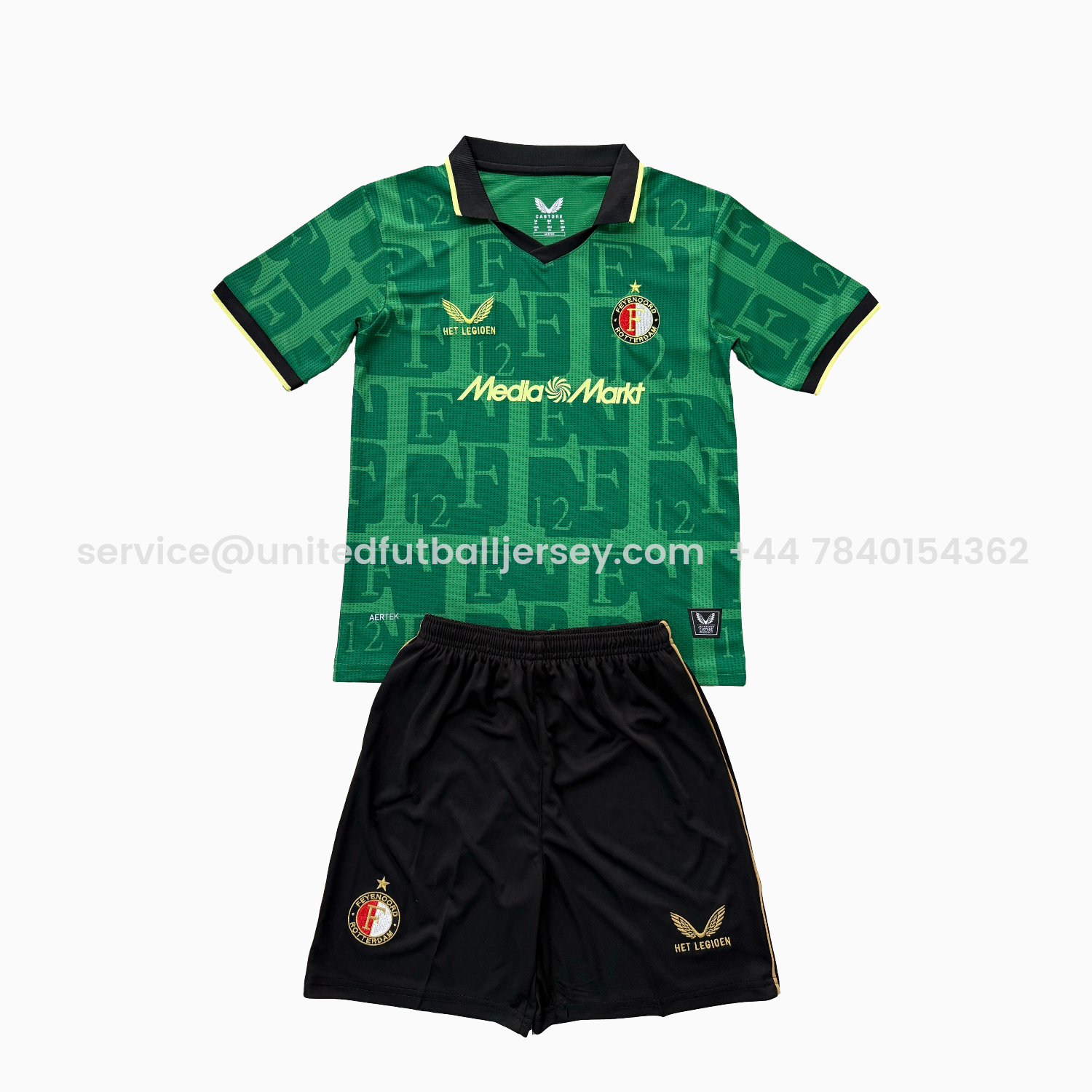 foot-Feyenoord 25-26 Fourth Men's Adult Jersey Set - Fans Version