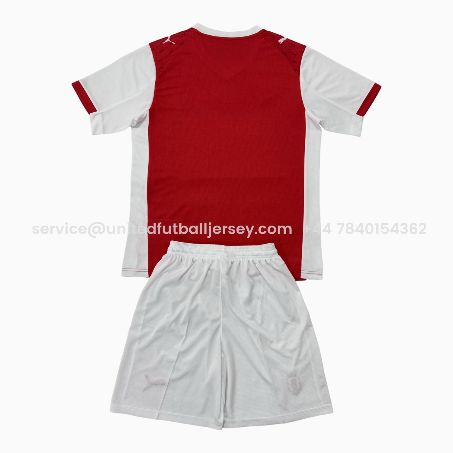 foot-Stade Reims 25-26 Home Men's Adult Jersey Set - Fans Version