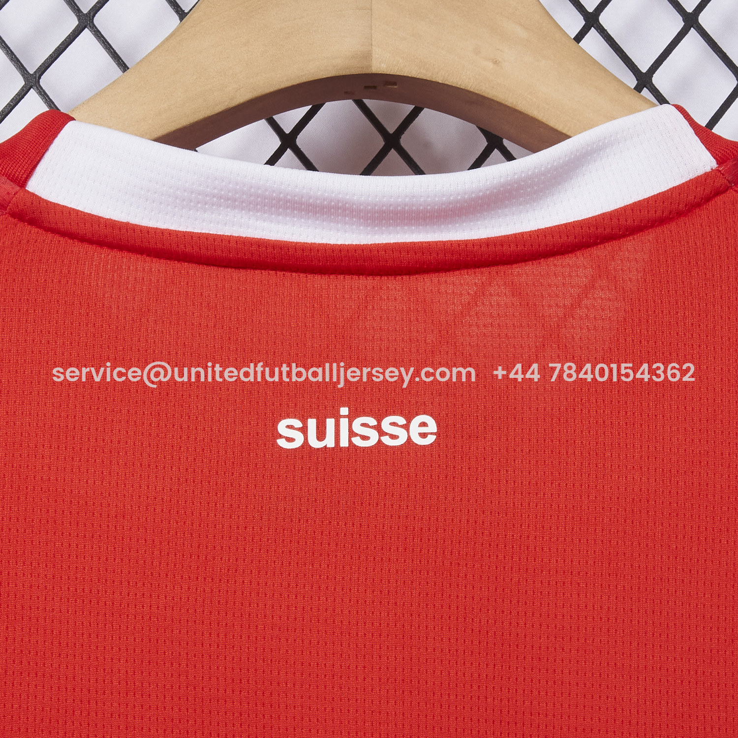 foot-Switzerland 2026 Home Red Jersey - Fans Version