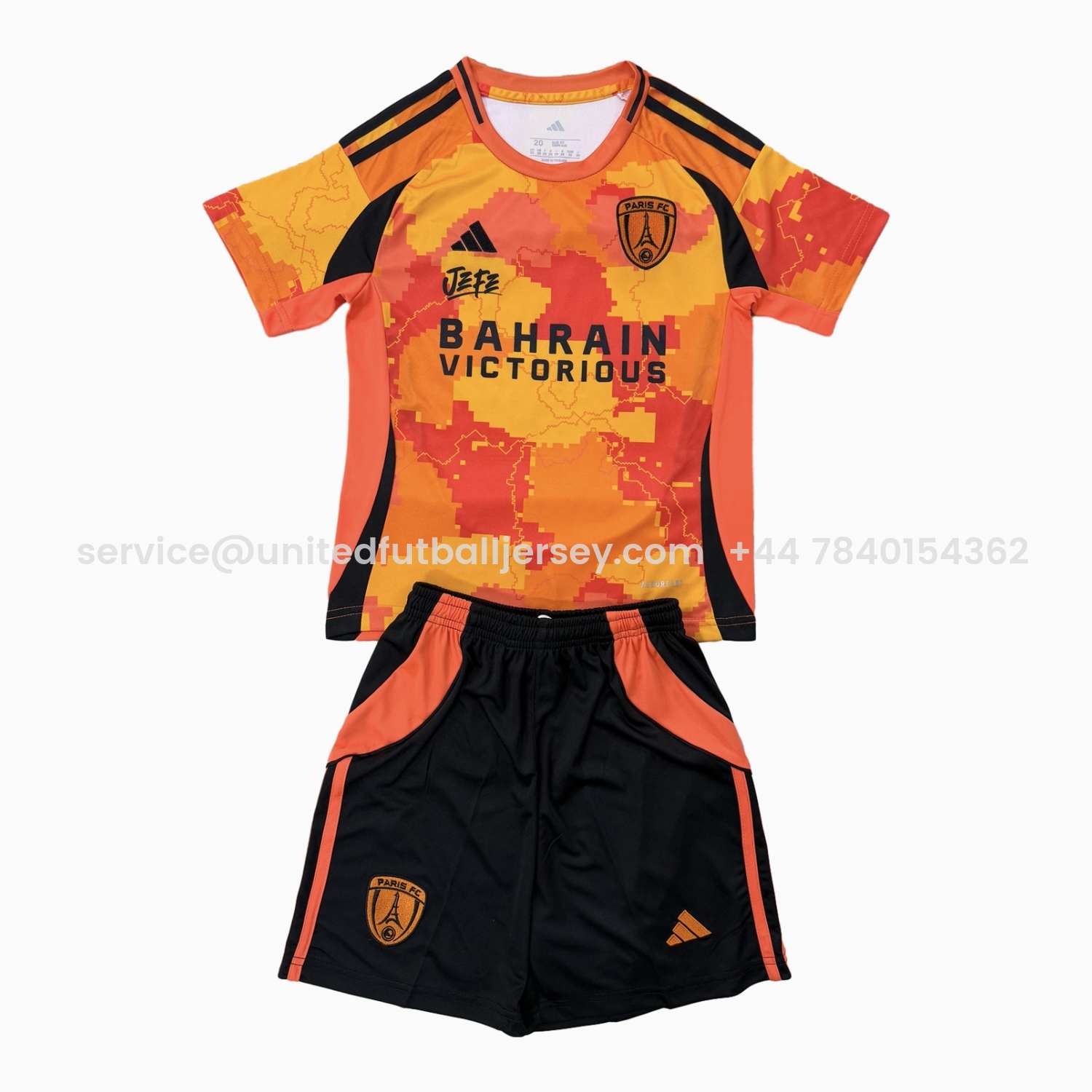 foot-Paris FC 25-26 Third Men's Adult Jersey Set - Fans Version