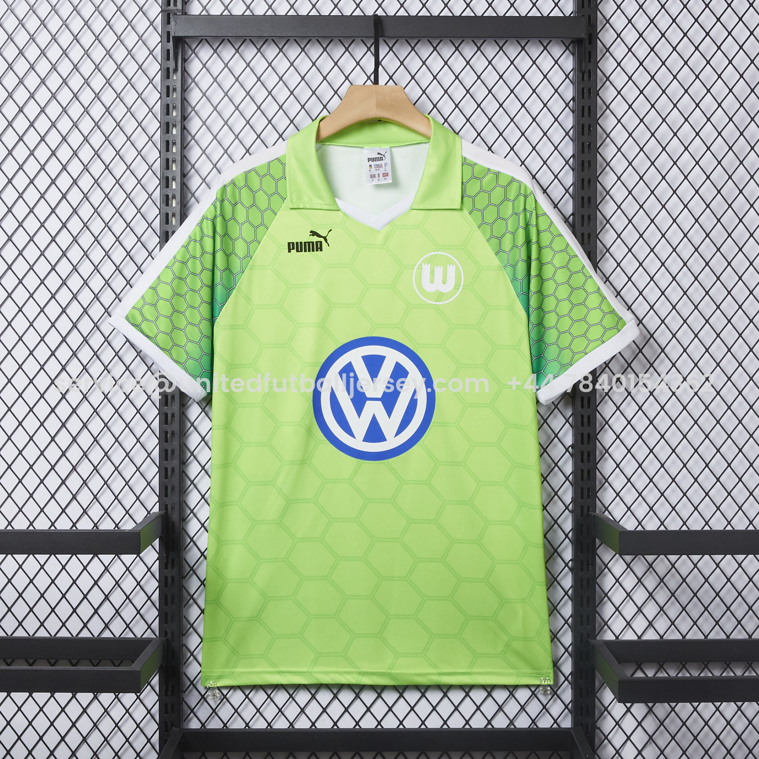 foot-Retro Wolfsburg 1997-98 Home Jersey
