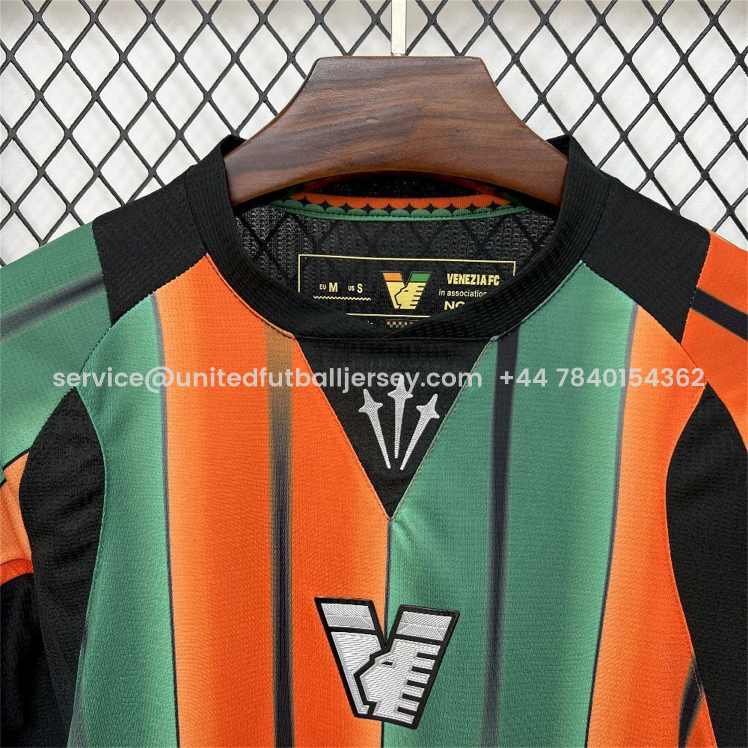 foot-Venezia FC 25-26 Orange And Green Unsponsored Special Jersey - Fans Version