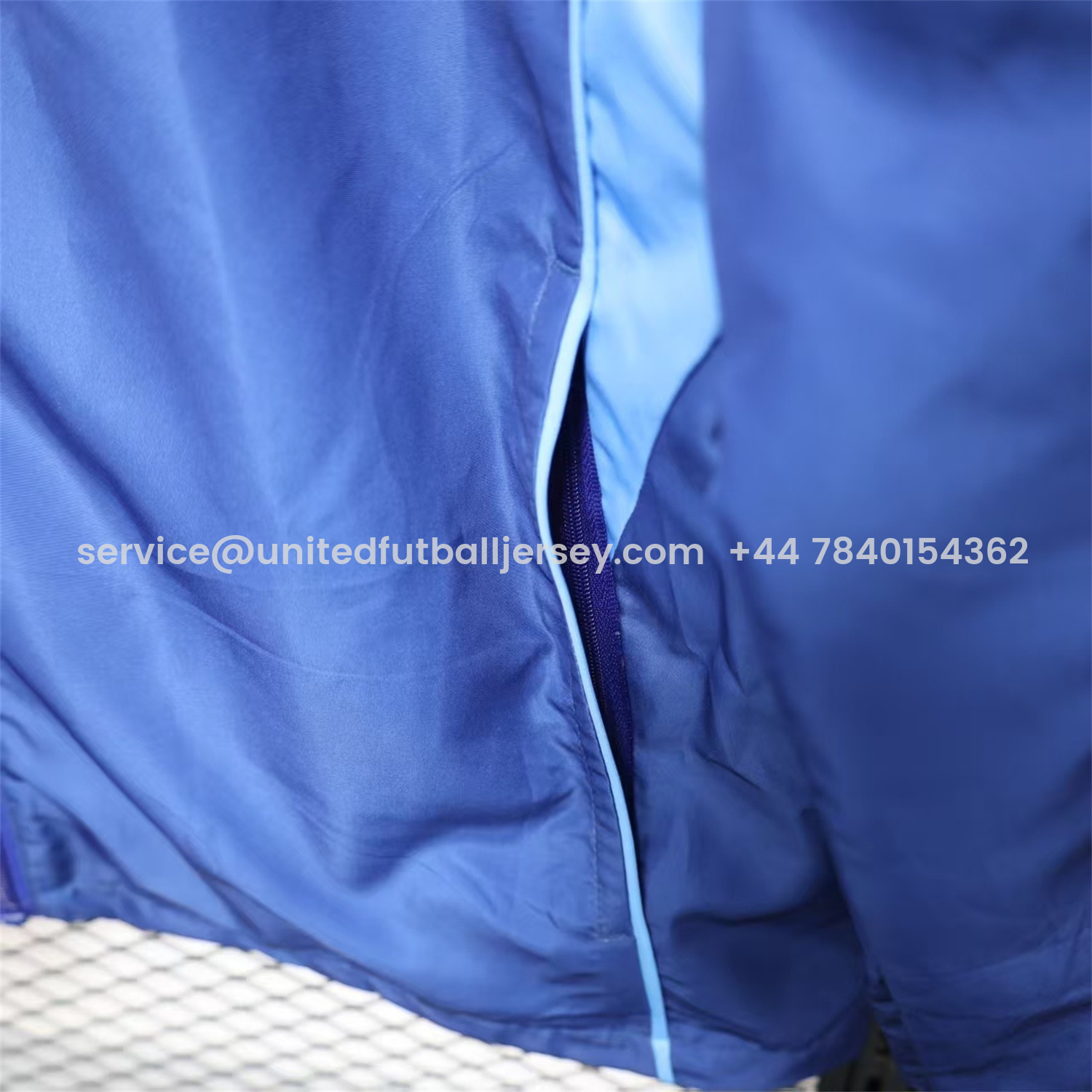 foot-Club América 25-26 Blue Windbreaker Jacket