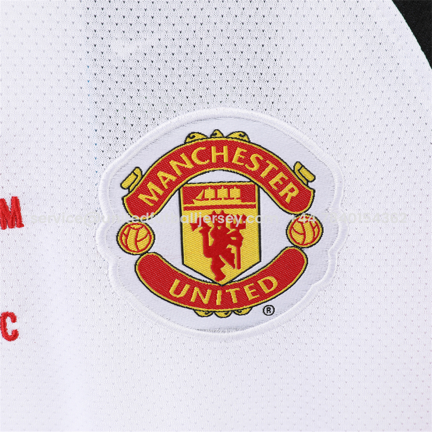 foot-Retro Manchester United 10-11 Away Long Sleeves Jersey - Champions League Final Version