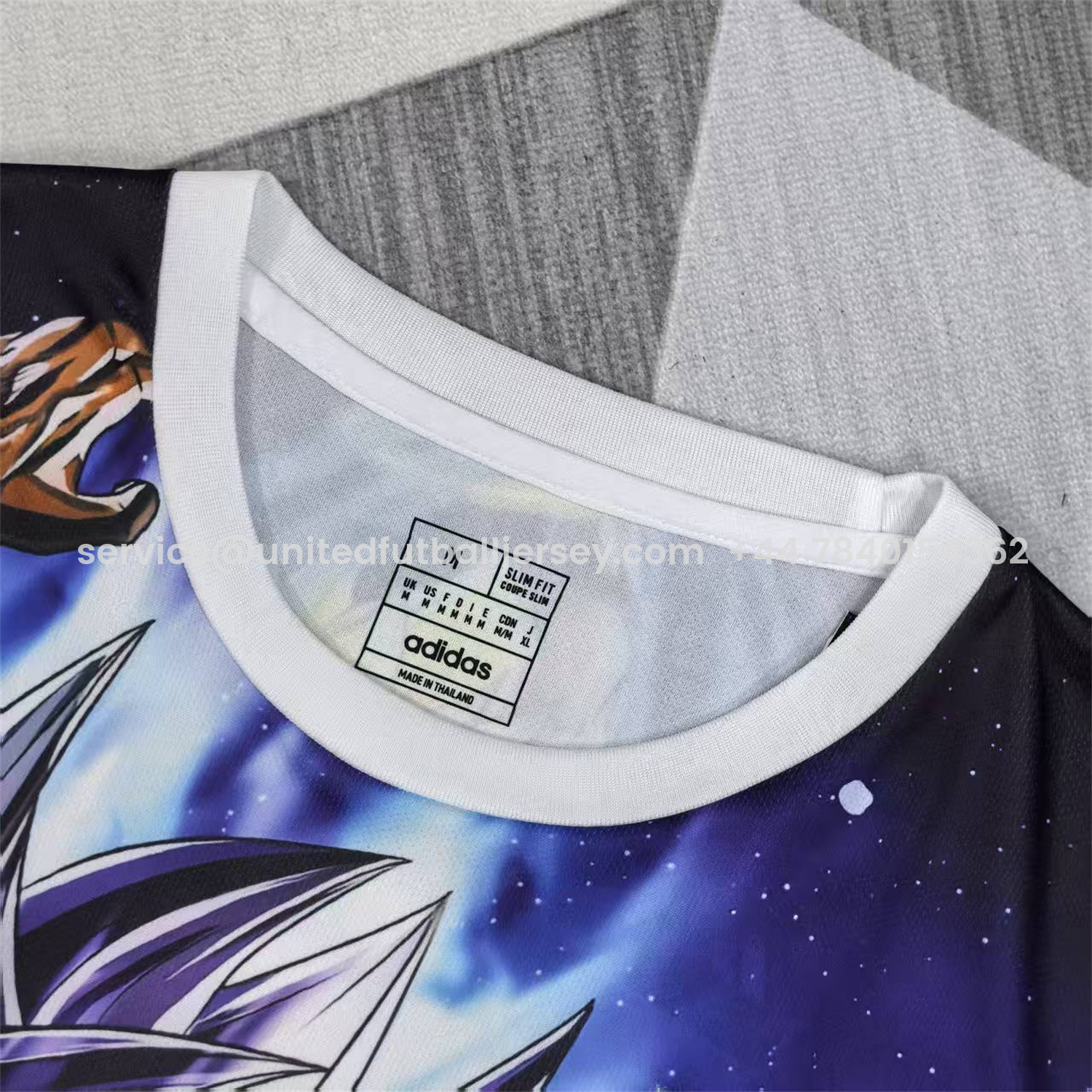 foot-Japan 25-26 Goku's Battle Form Special Jersey - Fans Version
