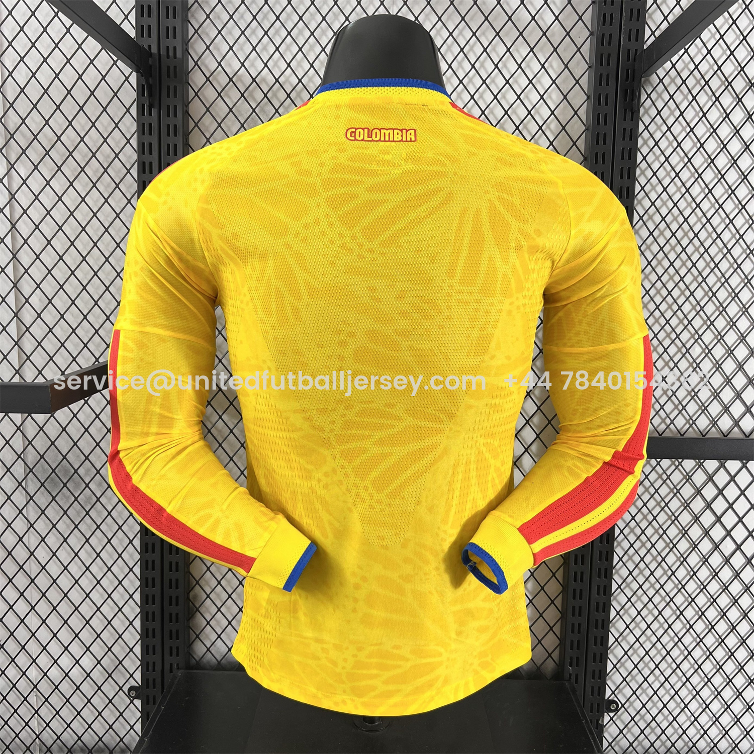 foot-Colombia 2026 Home Long Sleeves Jersey - Player Version