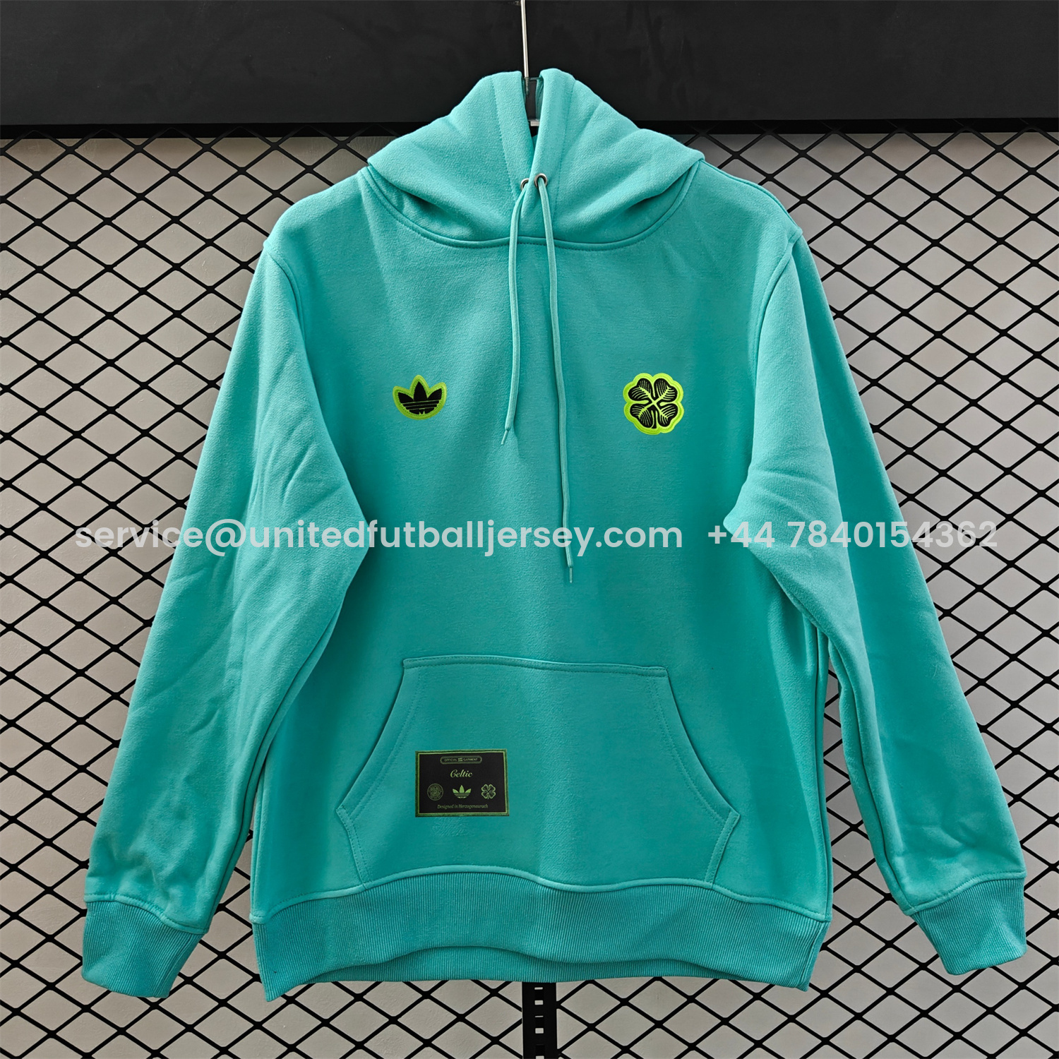 foot-Celtic 25-26 Originals Terrace Icon Unisex Pullover Hoodie