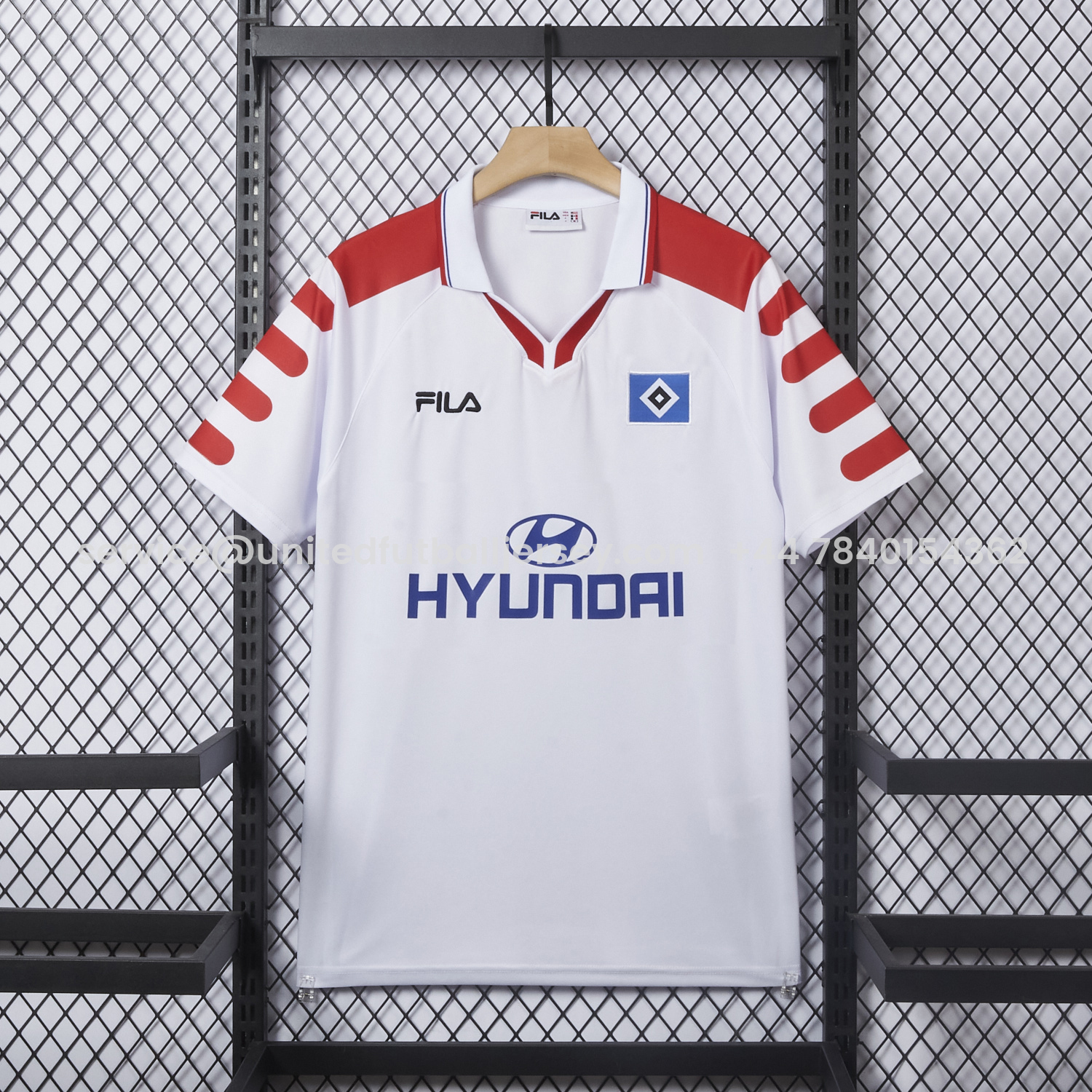 foot-Retro Hamburger SV 1998-99 Home Jersey
