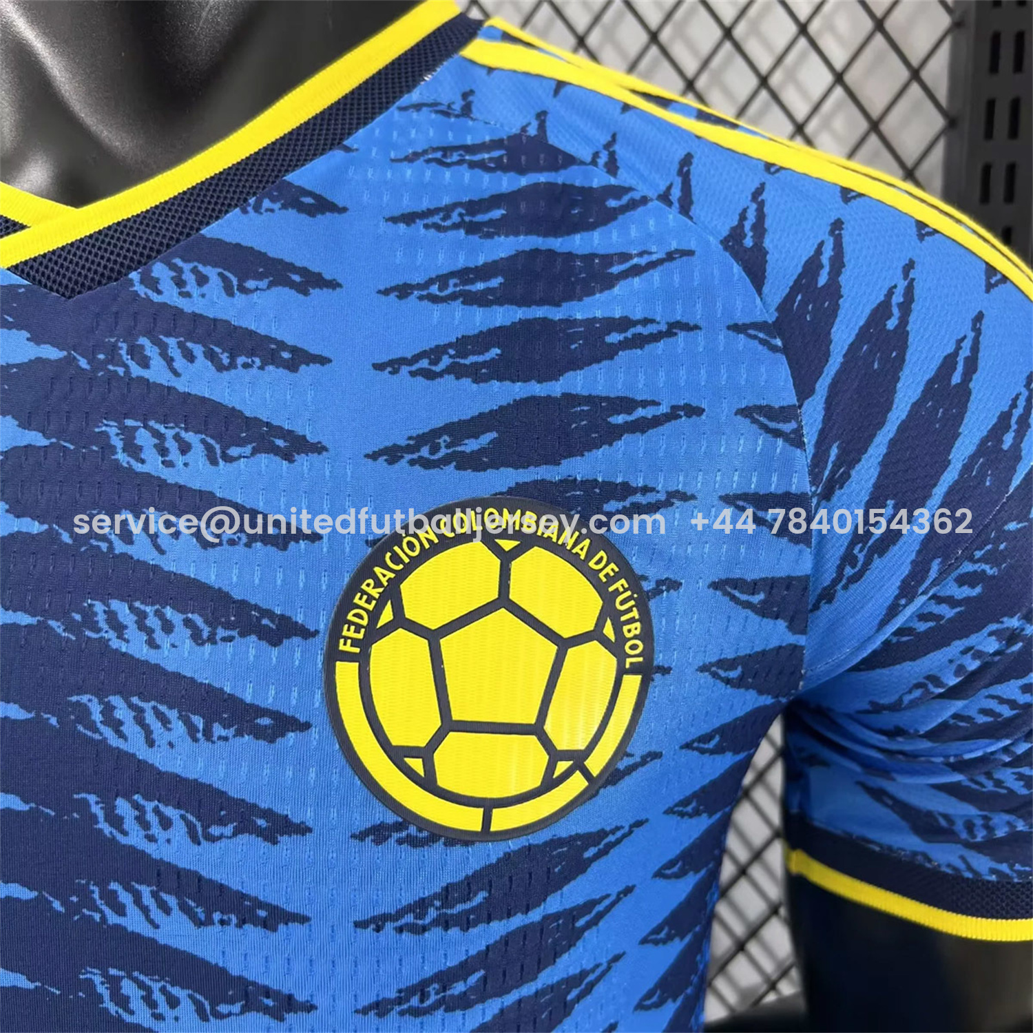 foot-Colombia 2026 Away Blue Jersey - Player Version