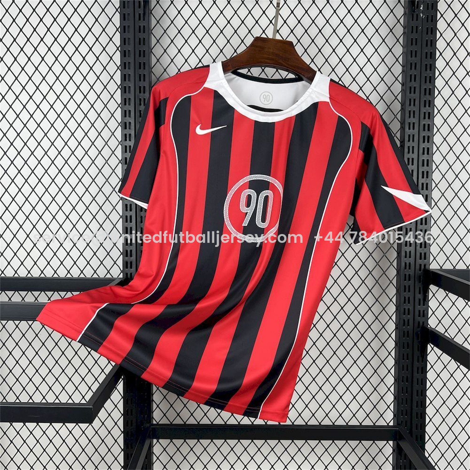 foot-Nike 2026 T90 Black And Red Special Jersey