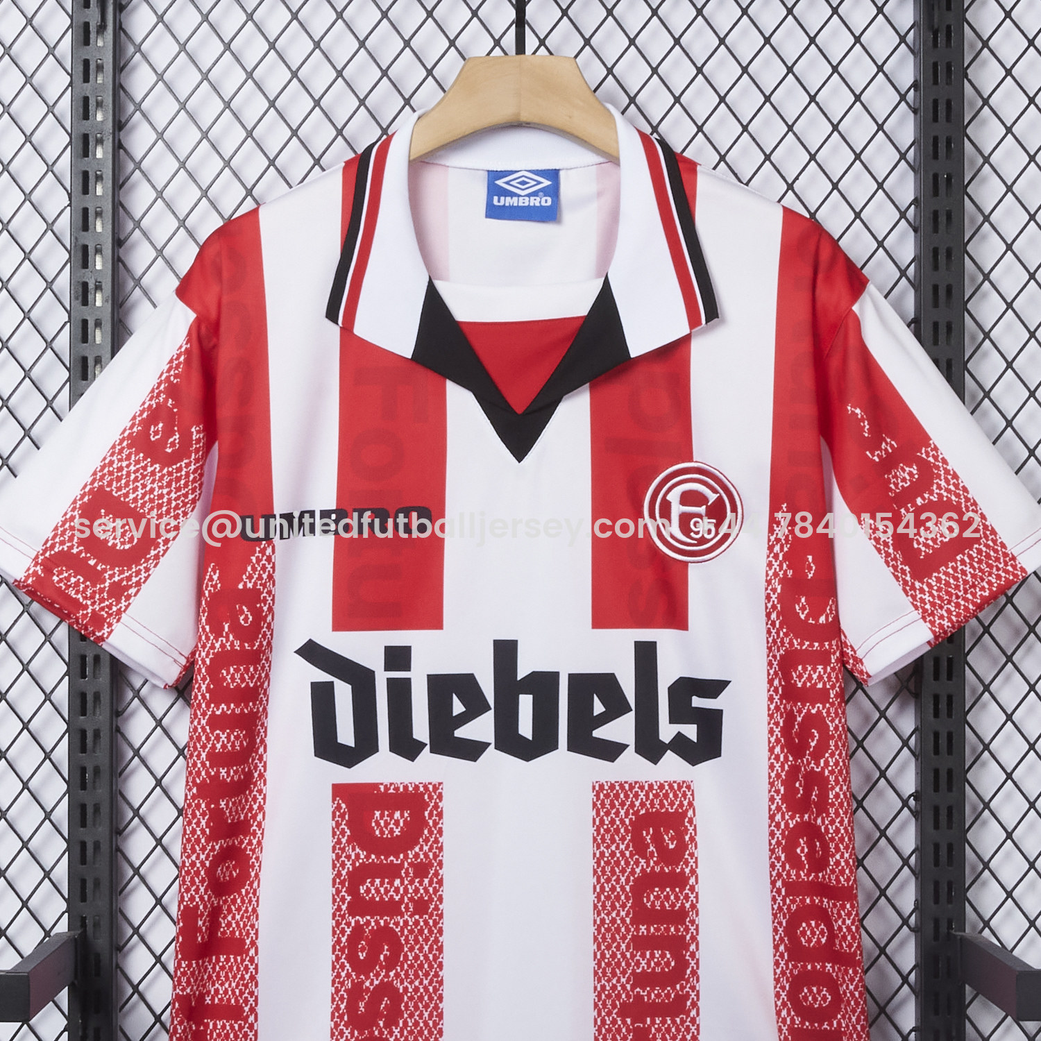 foot-Retro Fortuna Düsseldorf 1996-98 Home Jersey