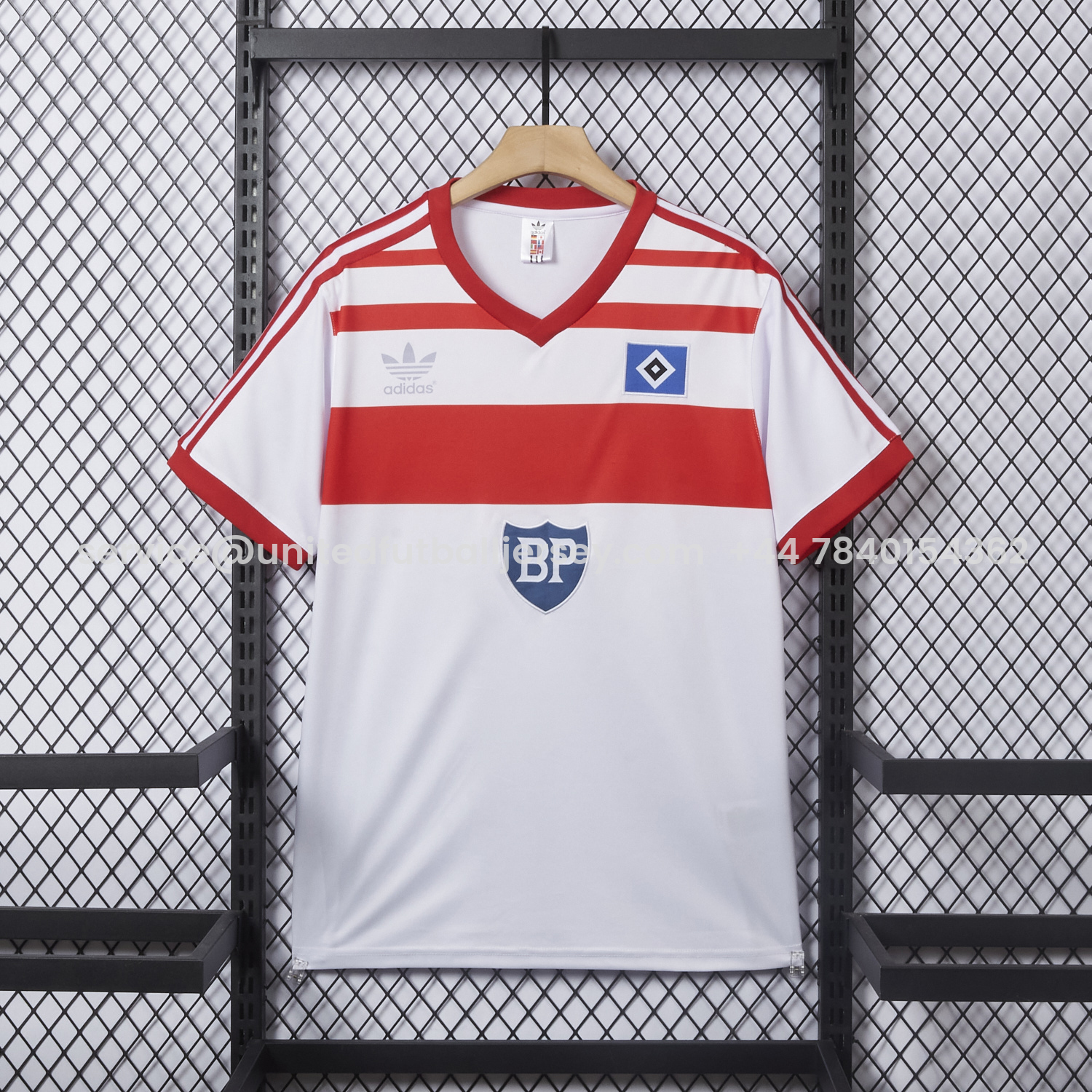foot-Retro Hamburger SV 1982-83 Champion Home Jersey