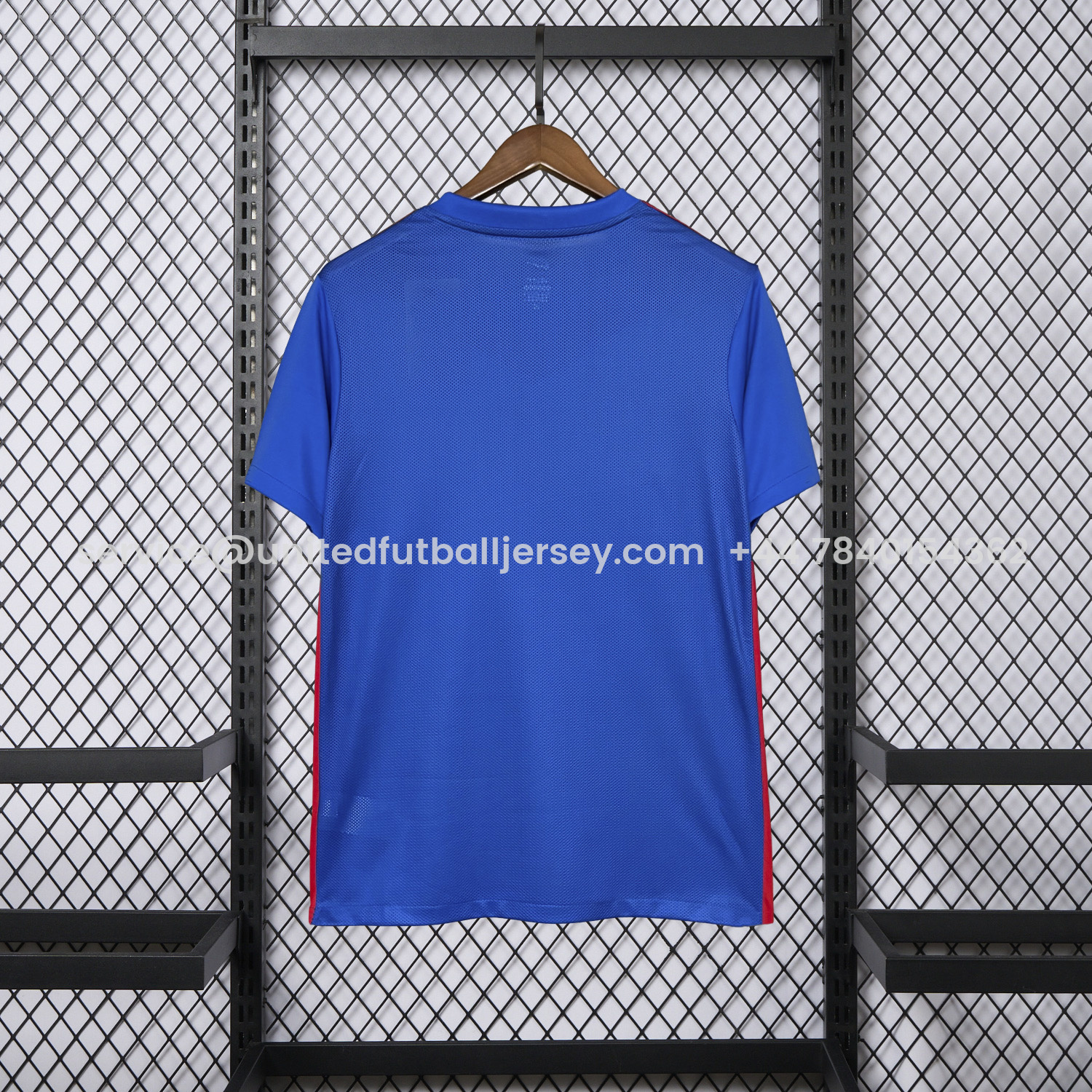 foot-Alverca 25-26 Home Blue Jersey - Fans Version