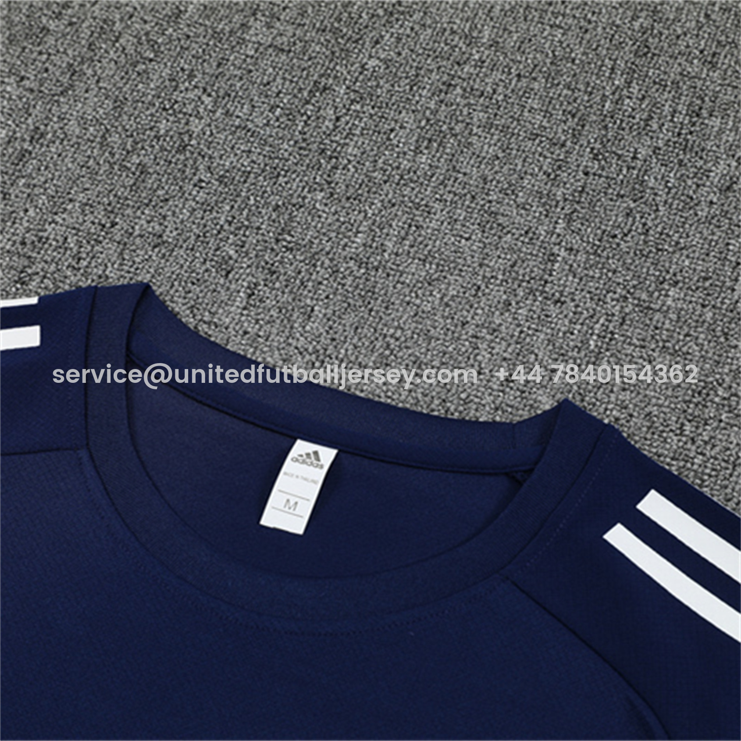 foot-Real Madrid 25-26 Kids Short-Sleeve Training Set - Royal Blue Top & Royal Blue Shorts