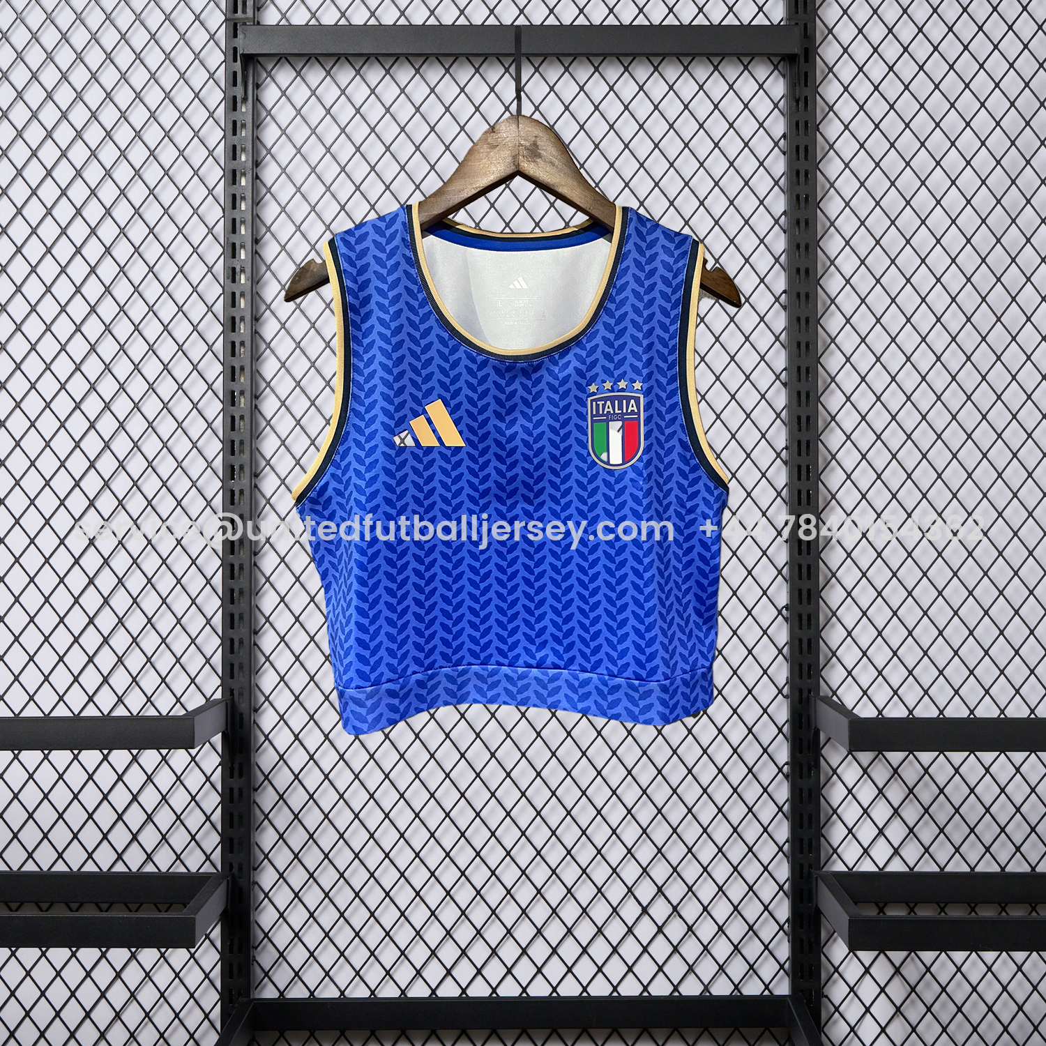 foot-Women's Italy 2026 Home Yoga Vest