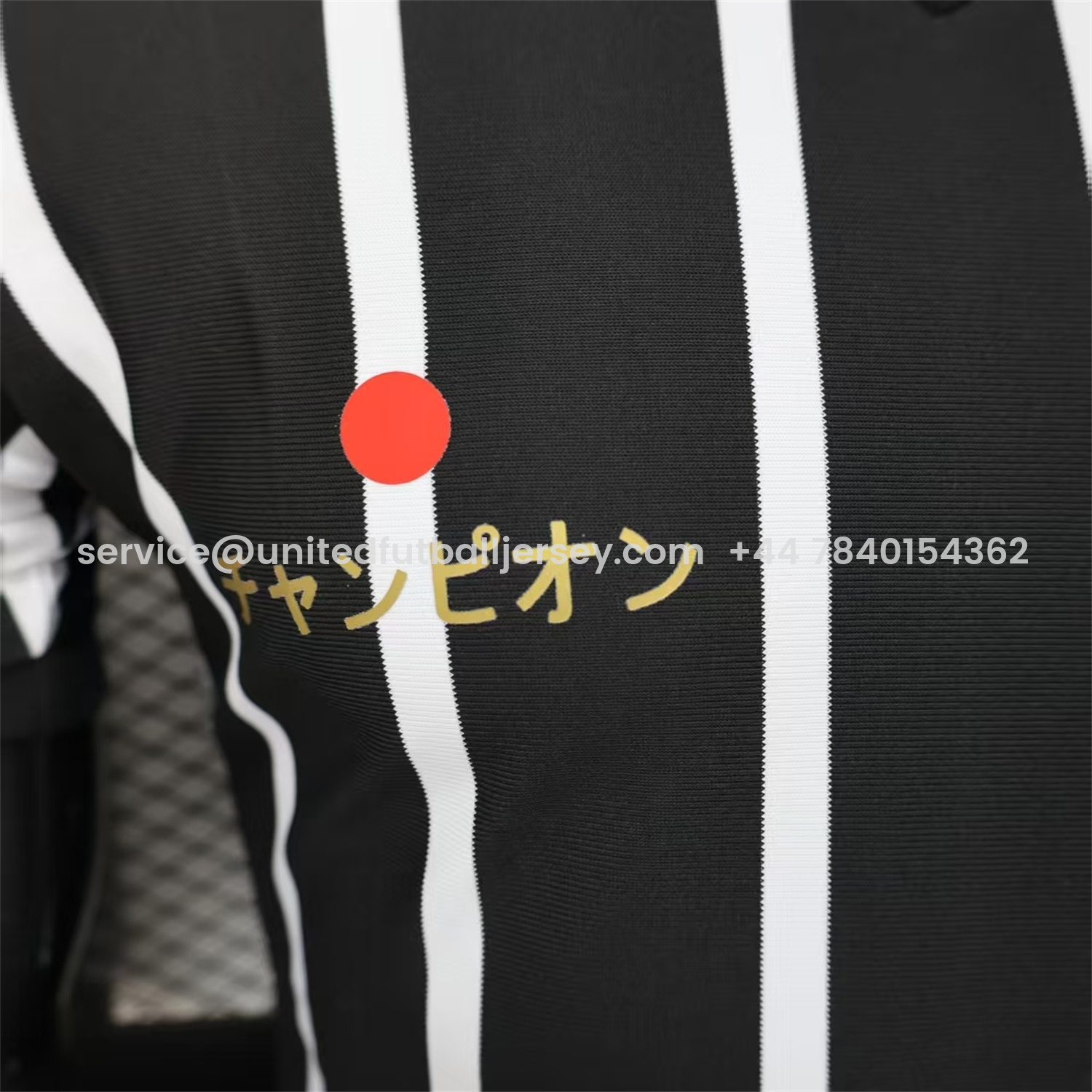 foot-Corinthians 25-26 Black And White Special Jersey - Player Version