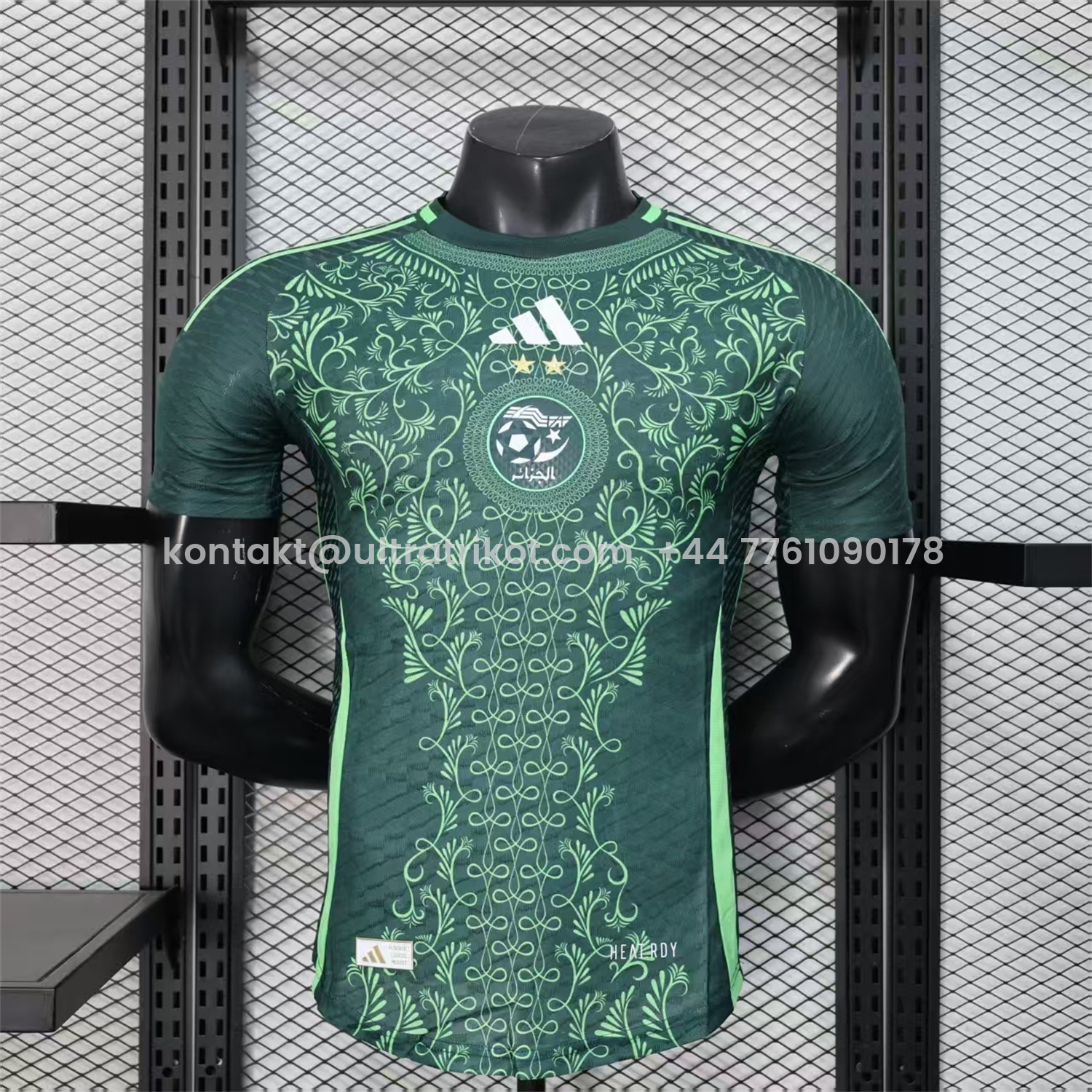 UltraTrikot-Algeria 25-26 Green Special Jersey - Player Version
