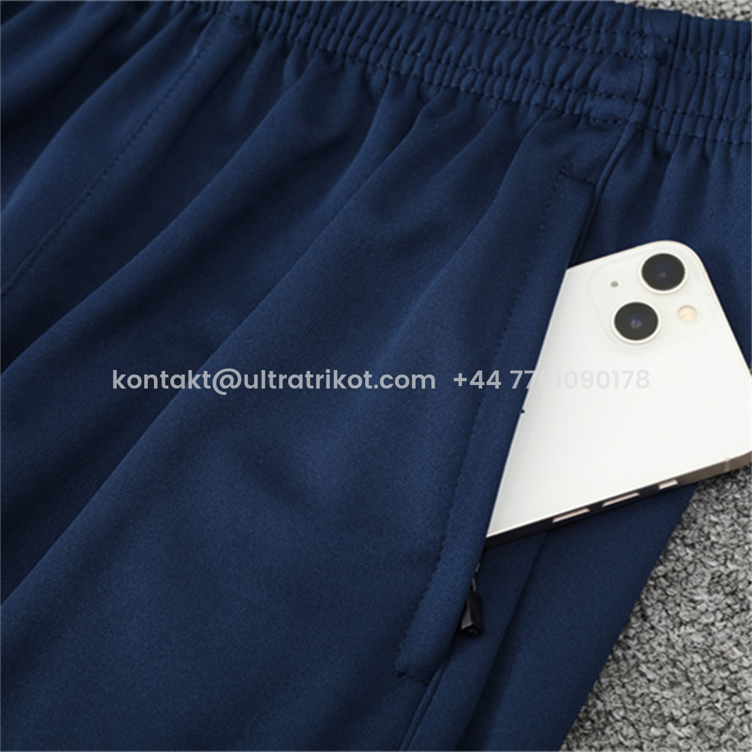 UltraTrikot-Arsenal 25-26 Long Sleeve Training Set - Royal Blue Top & Royal Blue Pants