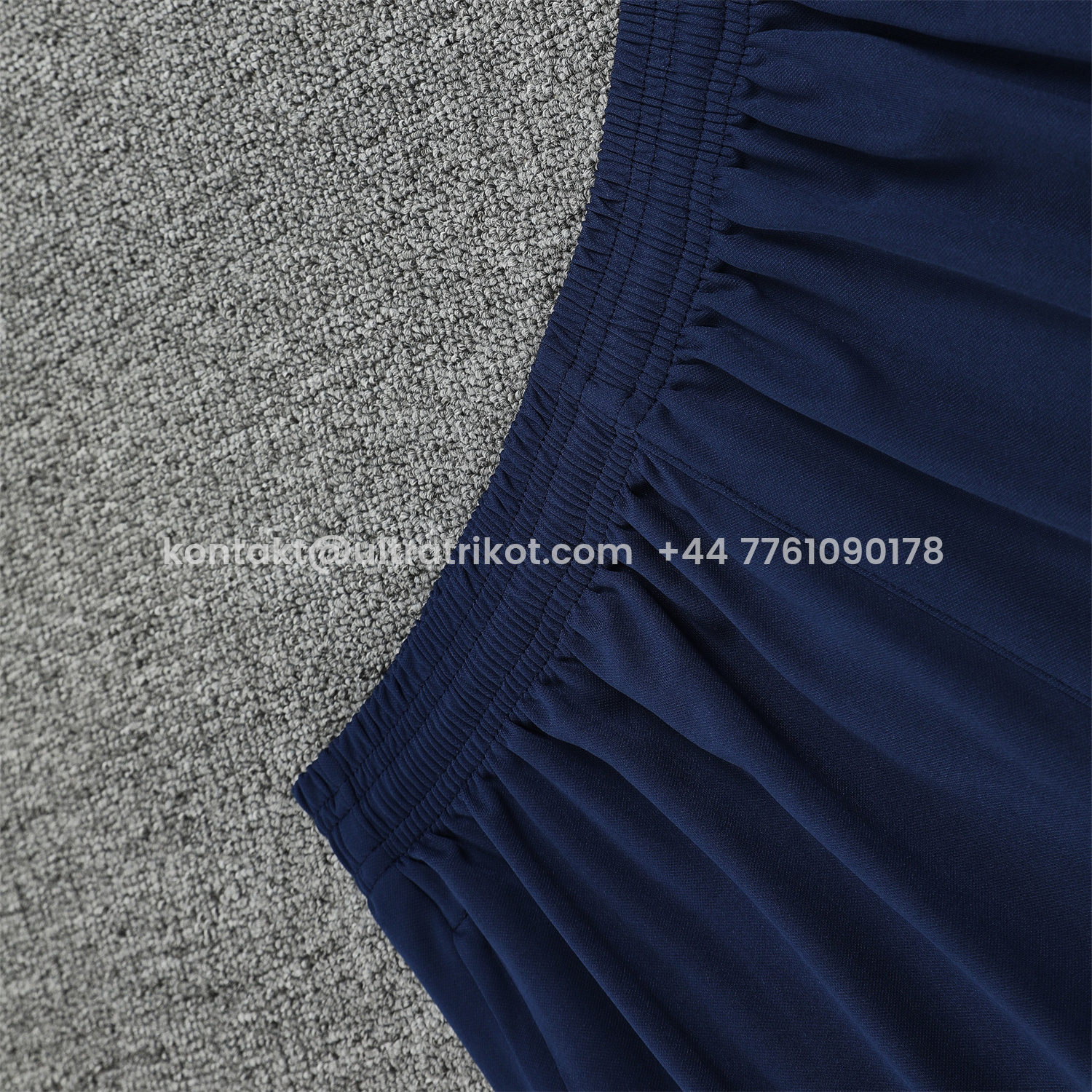 UltraTrikot-Paris Saint-Germain PSG 25-26 Short-Sleeve Training Set - Red And Blue Lines Top & Blue Shorts