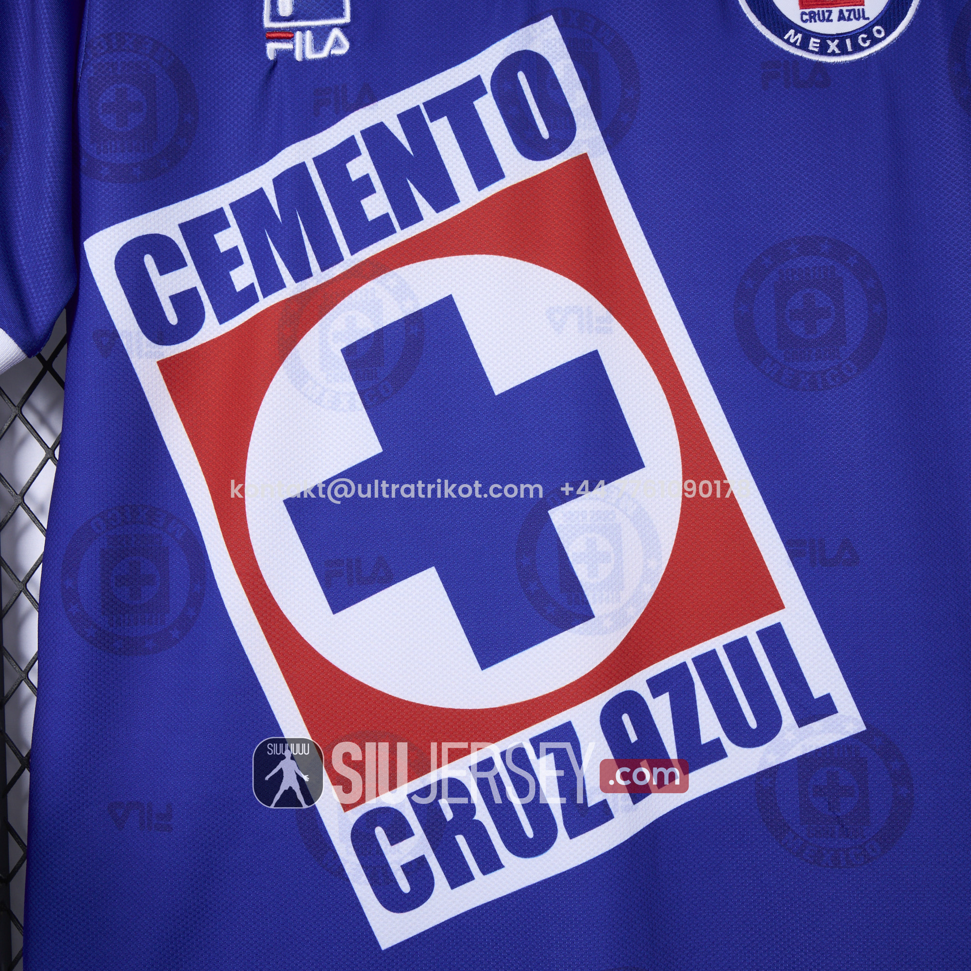 UltraTrikot-Retro Cruz Azul 1998-99 Home Stadium Jersey - Fans Version