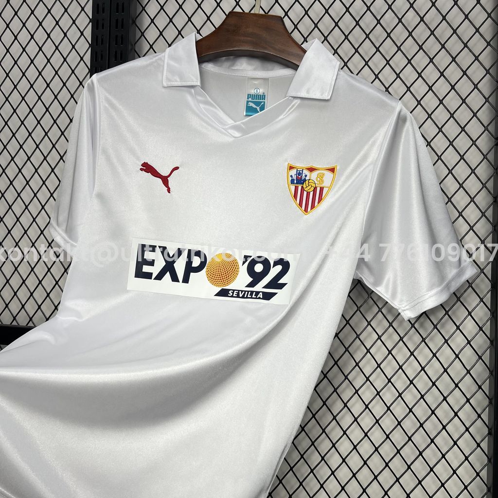 UltraTrikot-Retro Sevilla FC 1987-90 Home Jersey